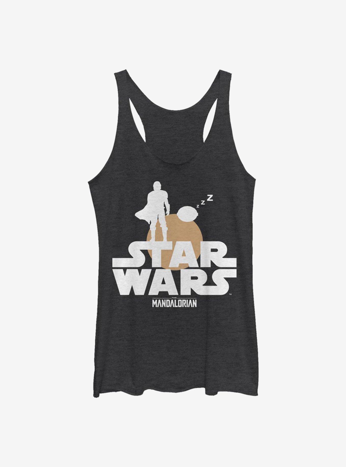 Star Wars The Mandalorian Sunset Duo Womens Tank Top