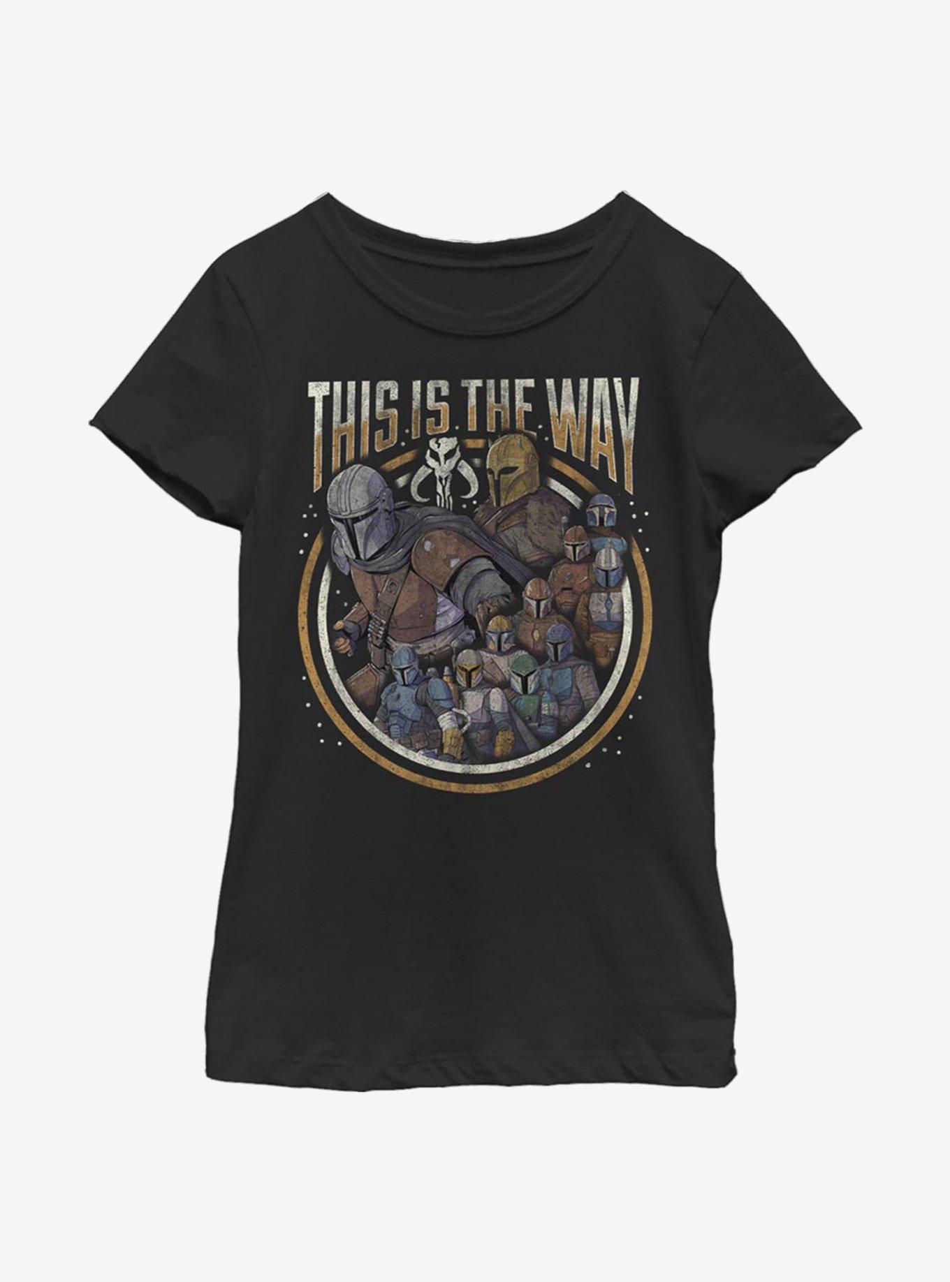 Star Wars The Mandalorian The Way Group Youth Girls T-Shirt, , hi-res