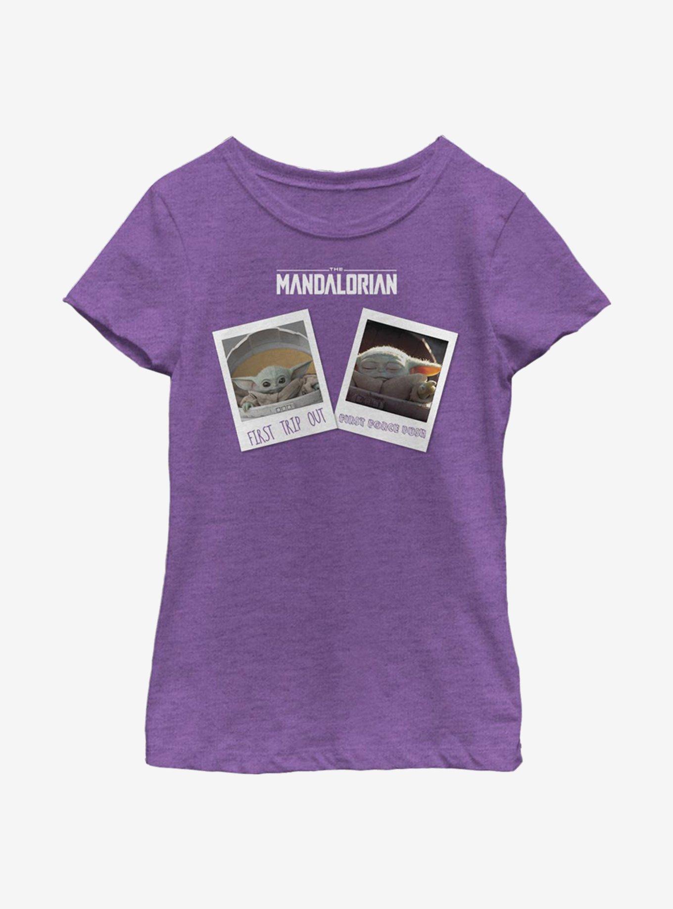 Star Wars The Mandalorian Travel Pics Youth Girls T-Shirt, , hi-res