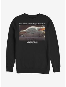 Star Wars The Mandalorian Song Meme V2 Sweatshirt, , hi-res