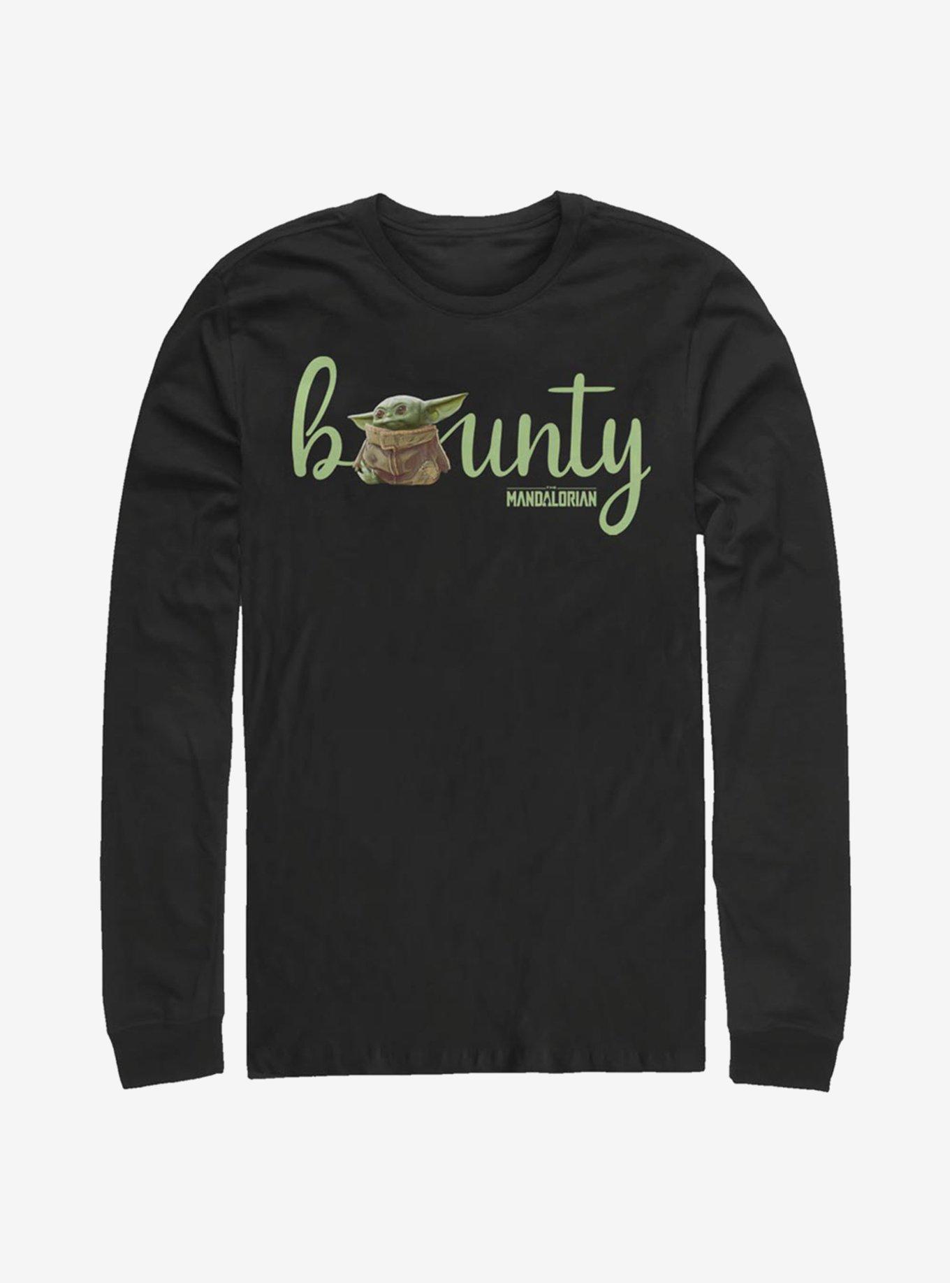 Star Wars The Mandalorian Bounty Text Long-Sleeve T-Shirt, , hi-res
