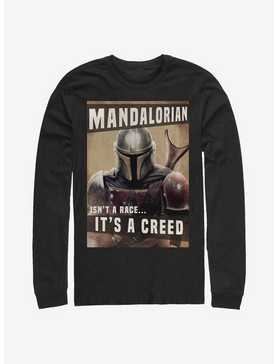 Star Wars The Mandalorian Creed Long-Sleeve T-Shirt, , hi-res