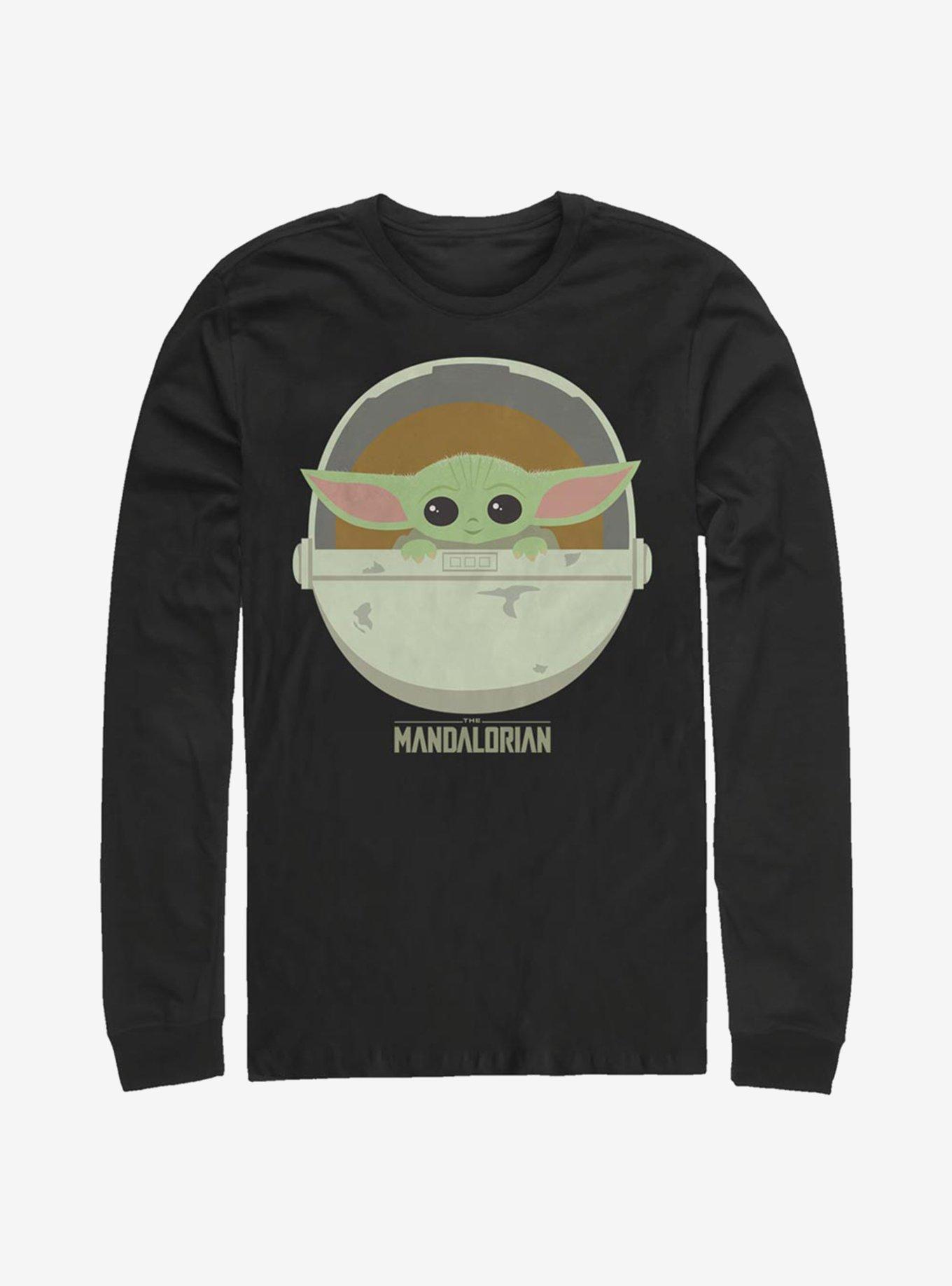 Star Wars The Mandalorian The Child Cute Bassinet Long-Sleeve T-Shirt
