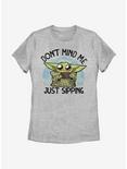Star Wars The Mandalorian Just Sipping Womens T-Shirt, ATH HTR, hi-res