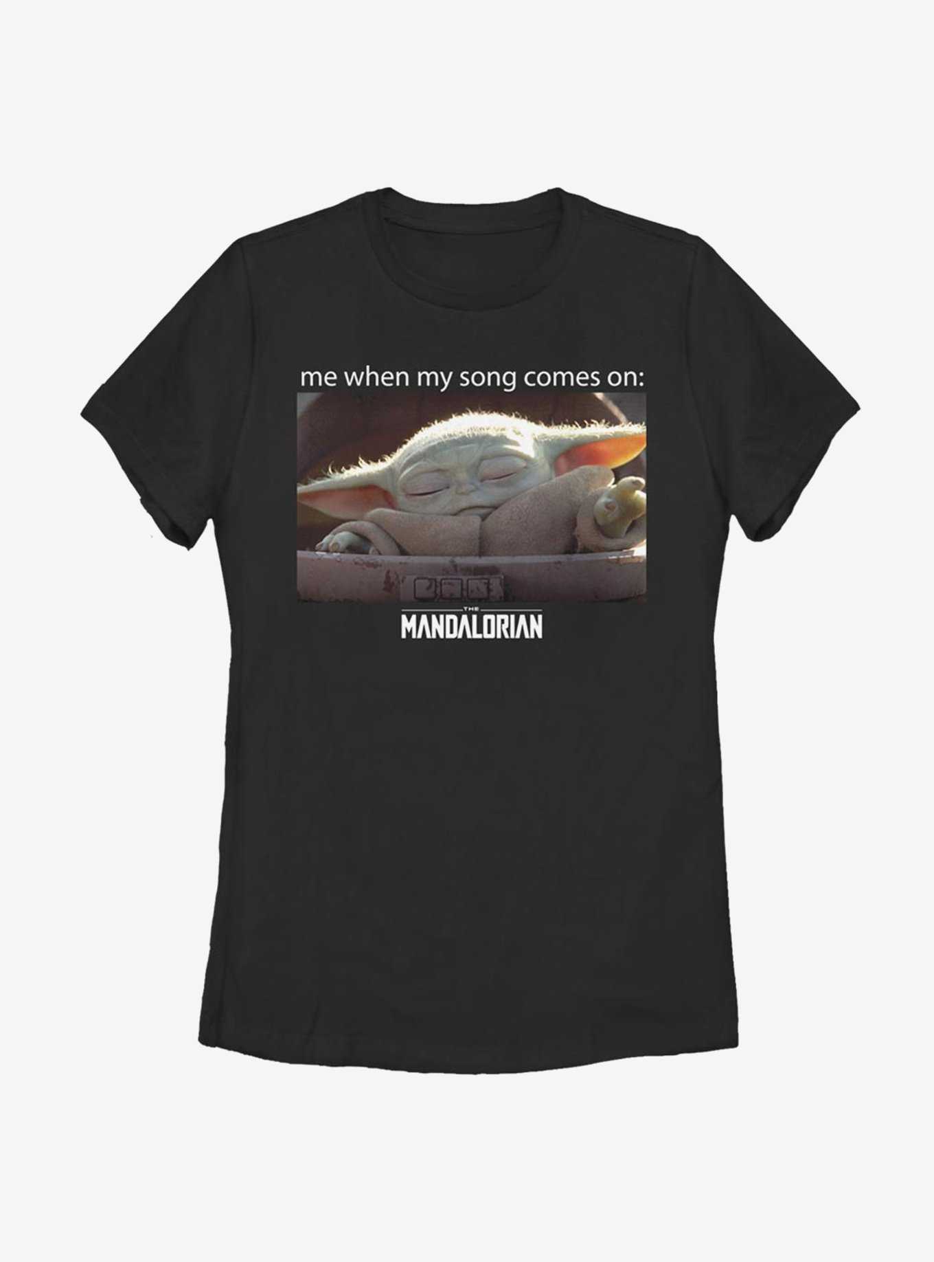 Star Wars The Mandalorian Song Meme V2 Womens T-Shirt, , hi-res