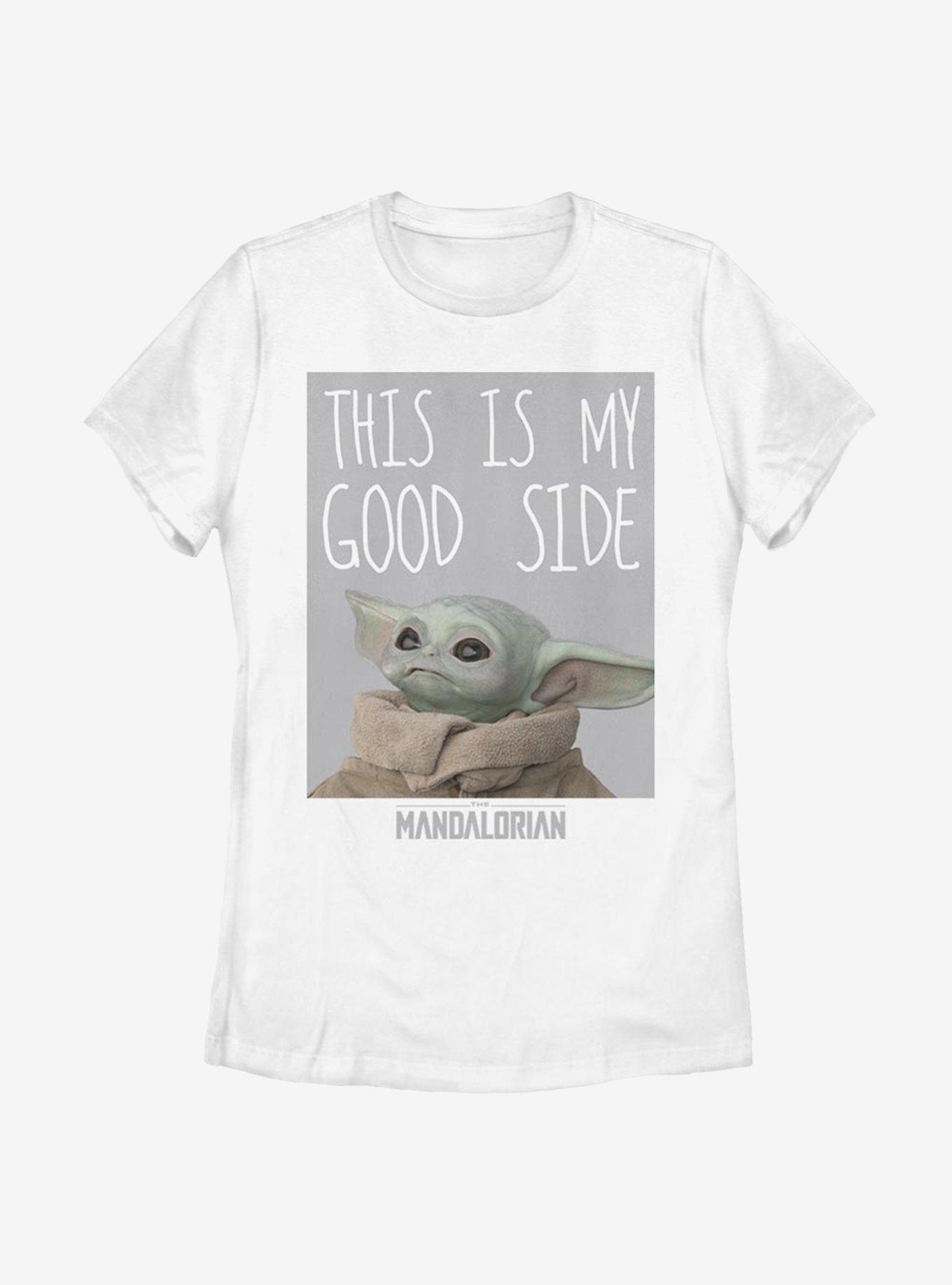 Star Wars The Mandalorian Good Side Womens T-Shirt