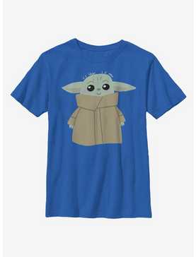 Star Wars The Mandalorian Blushing Yoda Youth T-Shirt, , hi-res