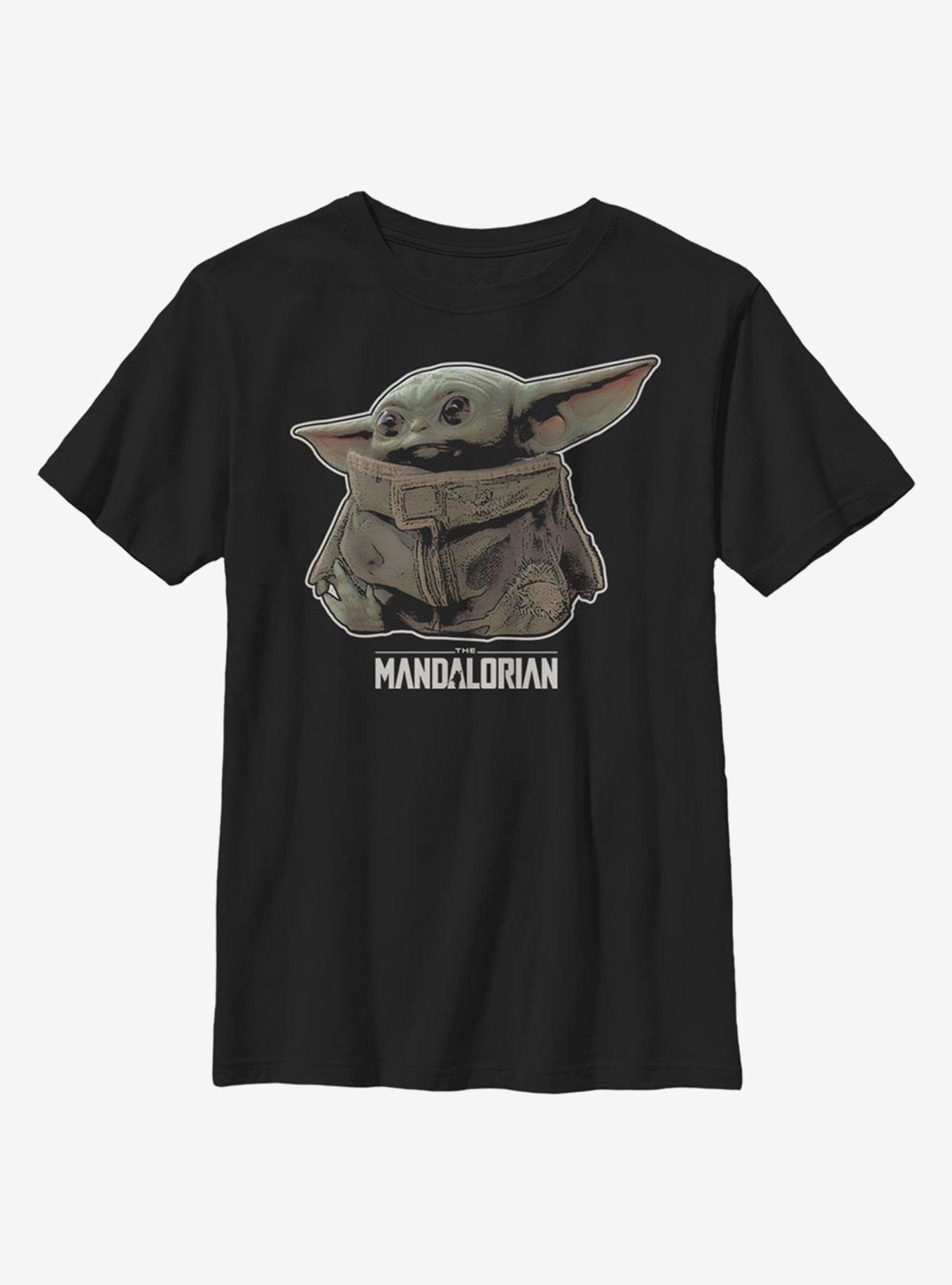 Star Wars The Mandalorian Bounty Youth T-Shirt, BLACK, hi-res