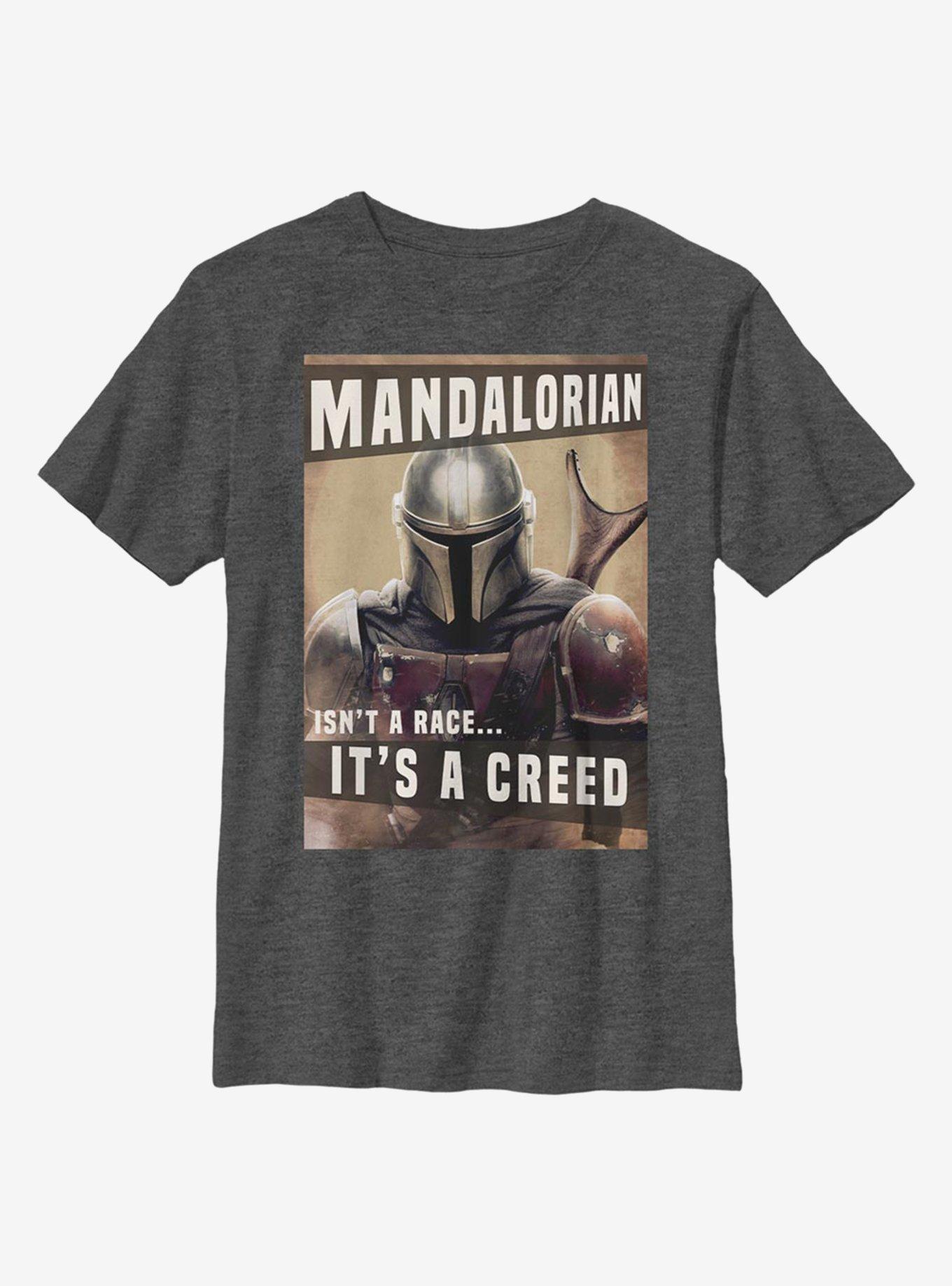 Star Wars The Mandalorian Creed Youth T-Shirt, , hi-res