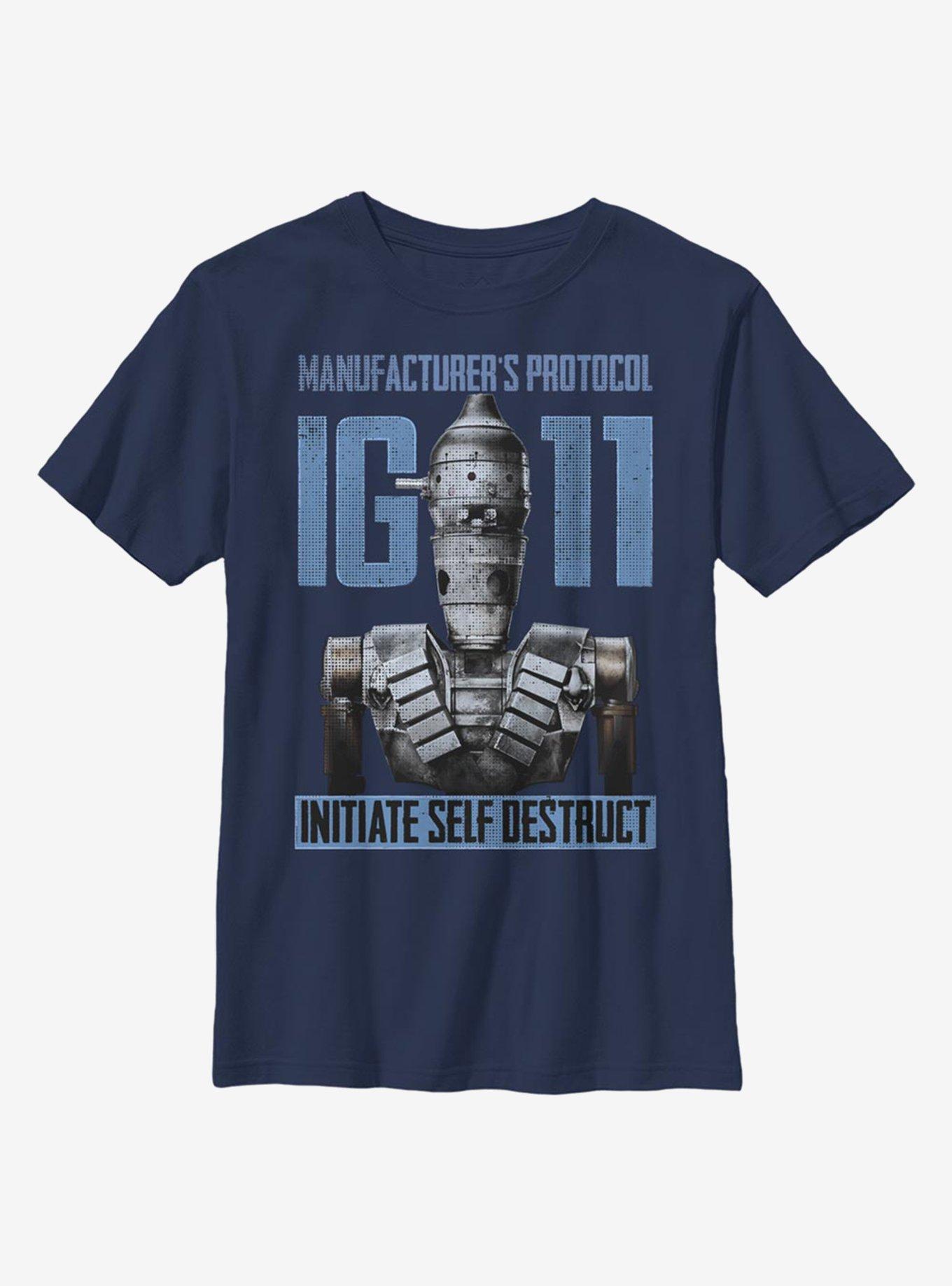 Star Wars The Mandalorian Self Destruct Youth T-Shirt, , hi-res