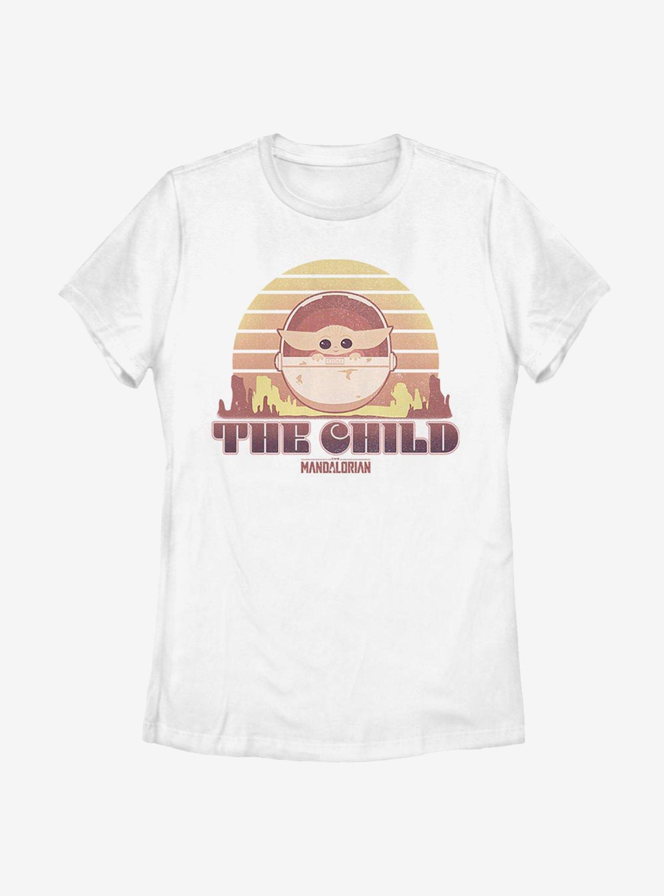 Star Wars The Mandalorian Sunset The Child Womens T-Shirt, , hi-res