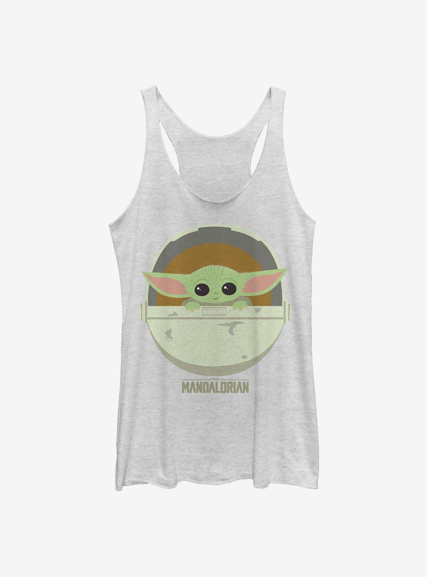 Star Wars The Mandalorian The Child Cute Bassinet Womens Tank Top