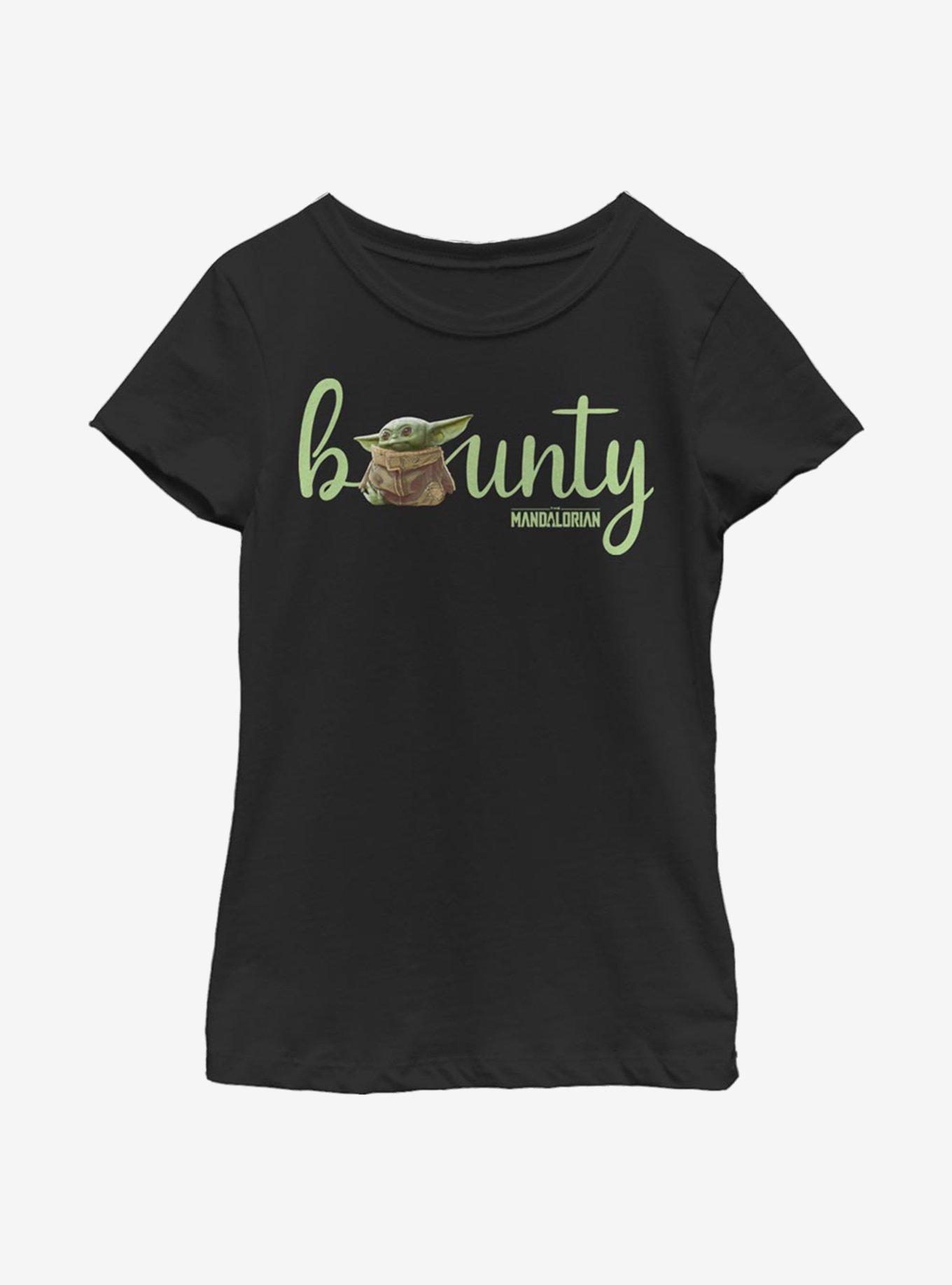 Star Wars The Mandalorian Bounty Text Youth Girls T-Shirt, , hi-res