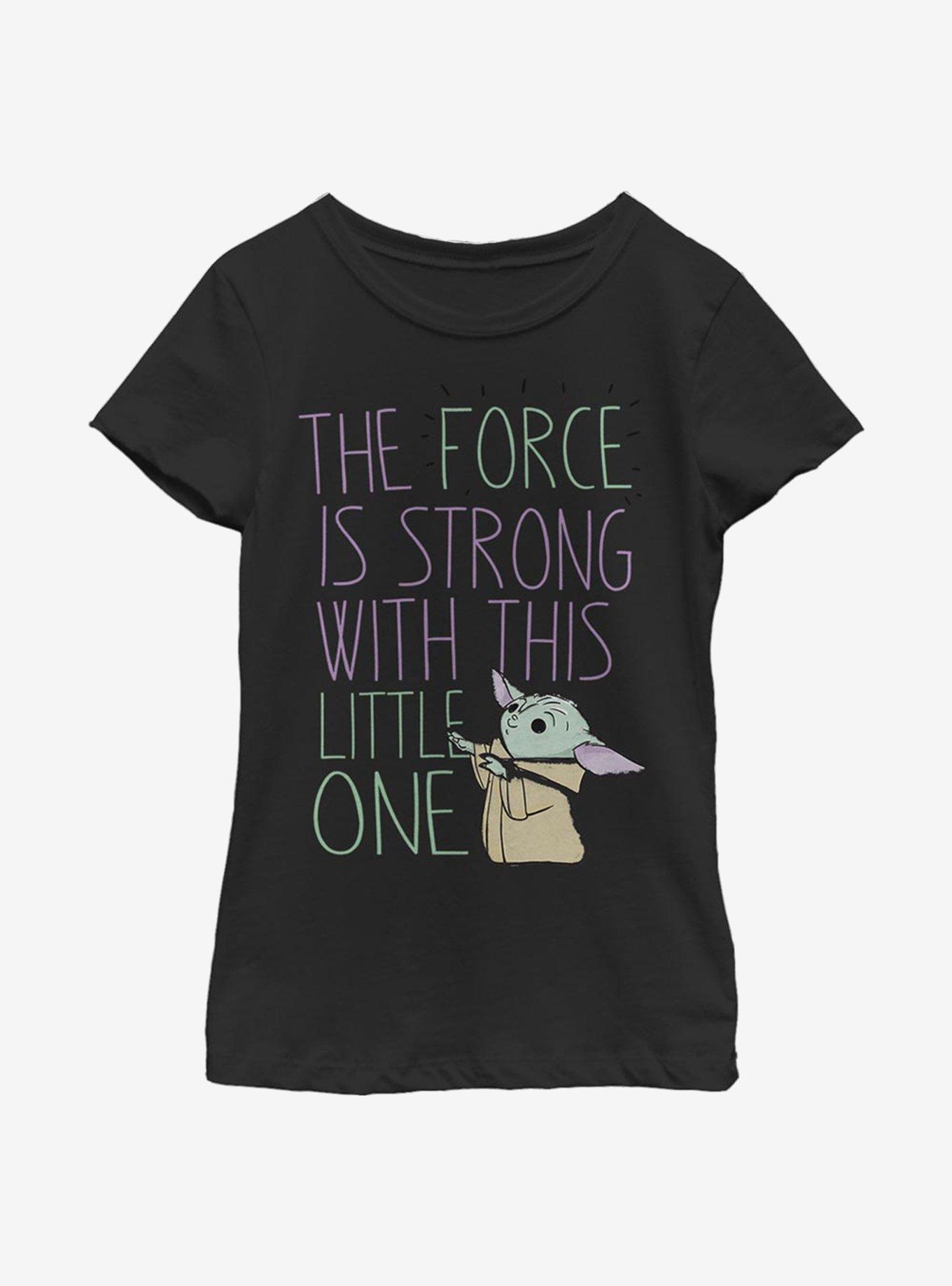 Star Wars The Mandalorian Little Doodle Youth Girls T-Shirt, , hi-res
