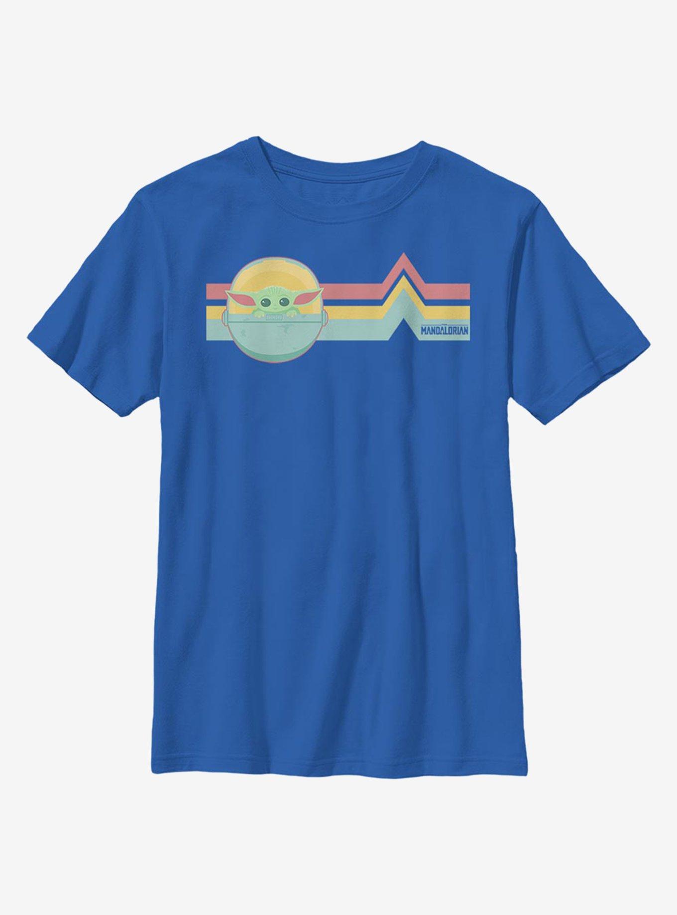 Star Wars The Mandalorian Rainbow The Child Youth T-Shirt, , hi-res