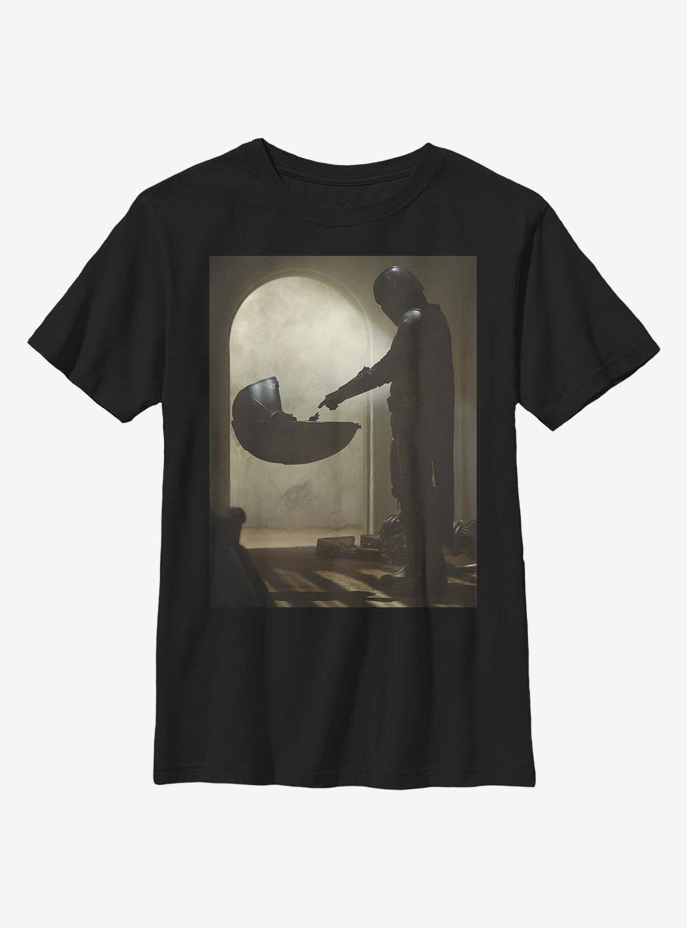 Star Wars The Mandalorian Tall Scene Youth T-Shirt, , hi-res