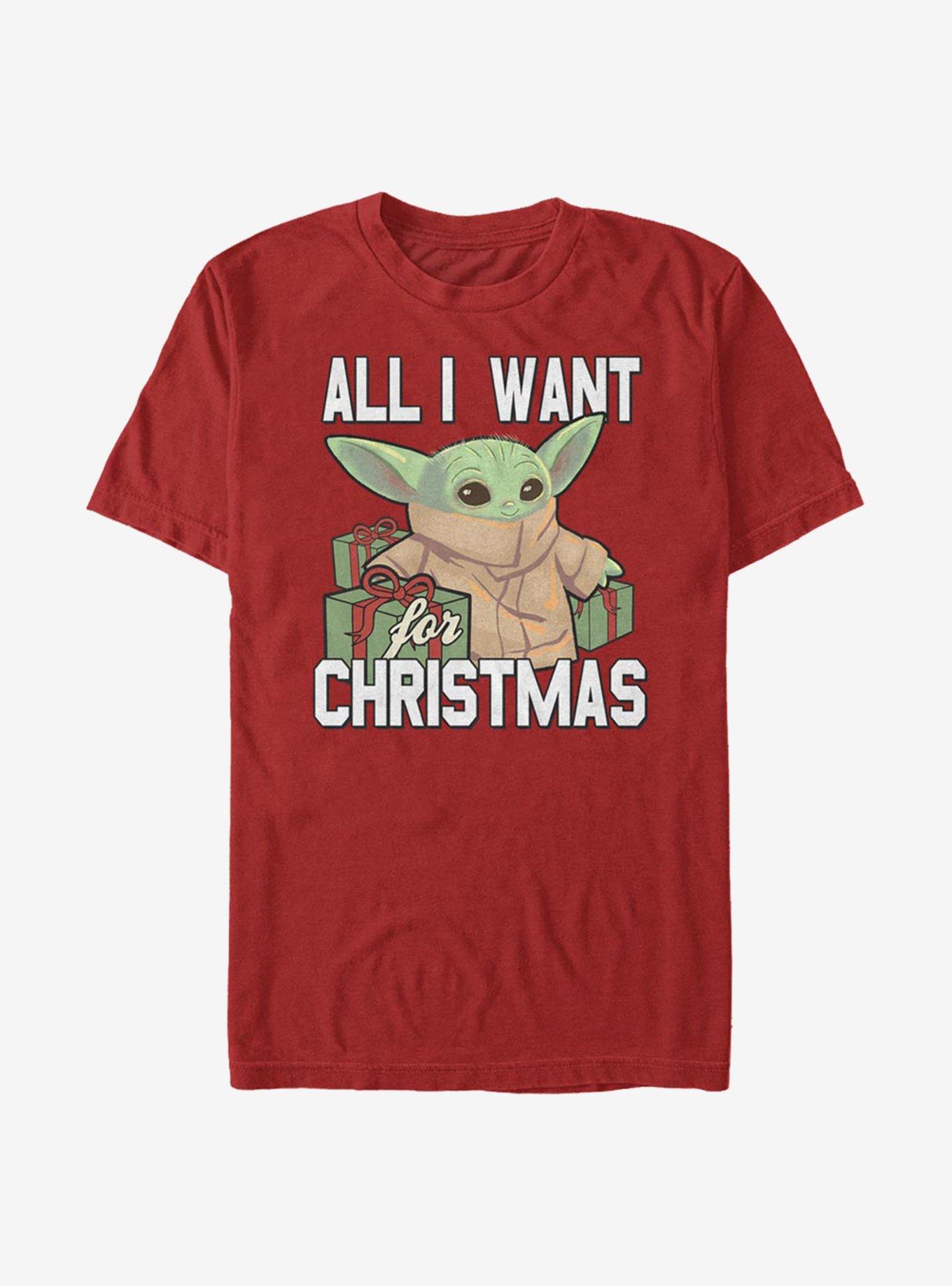 Star Wars The Mandalorian Christmas Baby V2 T-Shirt, , hi-res