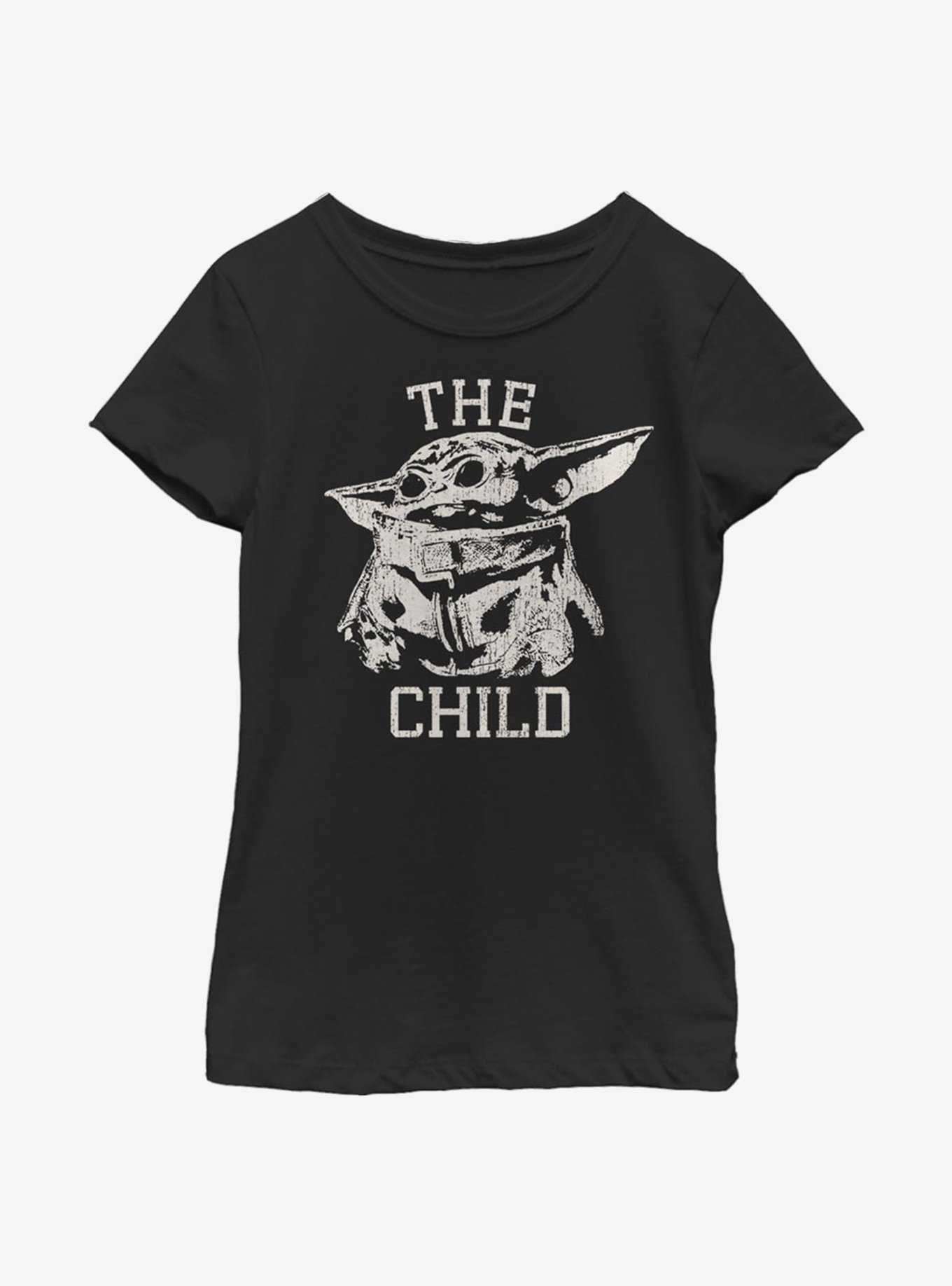 Star Wars The Mandalorian Child Varsity Youth Girls T-Shirt, , hi-res