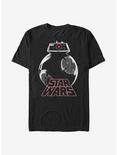 Star Wars Episode VIII: The Last Jedi Silver Bot T-Shirt, BLACK, hi-res