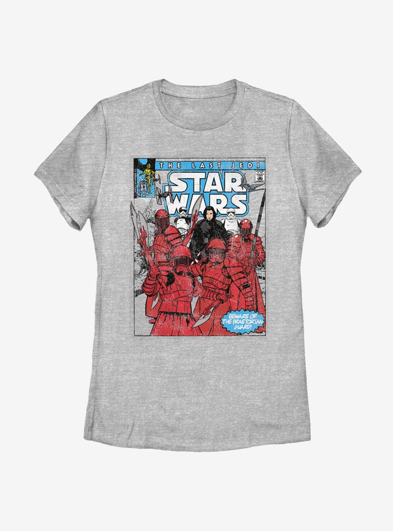 Star Wars Episode VIII: The Last Jedi Cover Me Womens T-Shirt, ATH HTR, hi-res