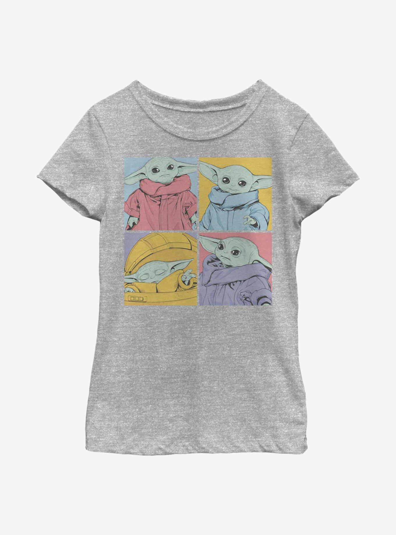 Star Wars The Mandalorian The Child 4 Box Youth Girls T-Shirt, , hi-res