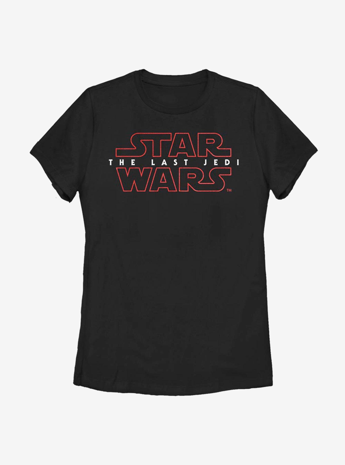 Star Wars Episode VIII: The Last Jedi Last Jedi Logo Womens T-Shirt, , hi-res