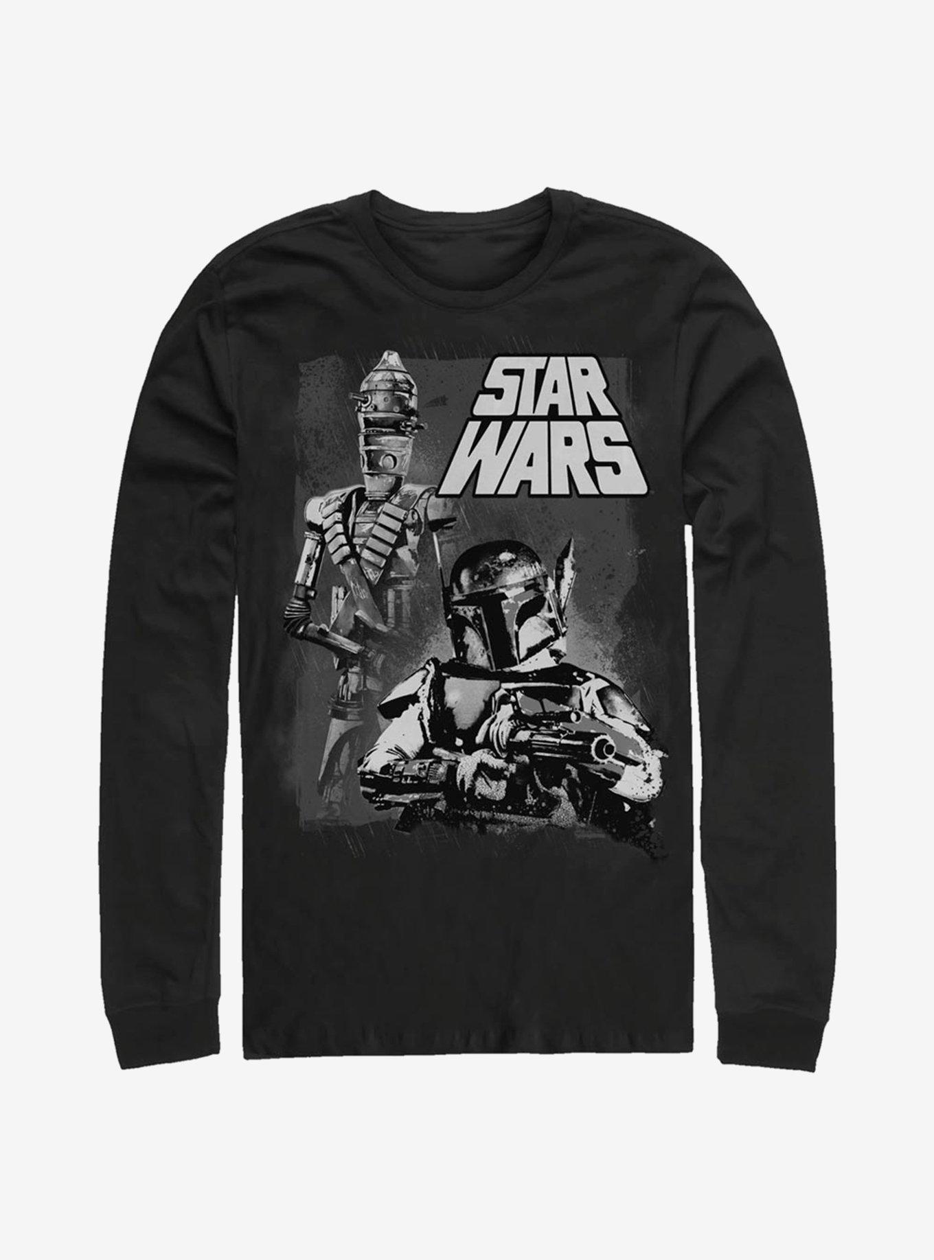 Star Wars Bounty Hunters Long-Sleeve T-Shirt, BLACK, hi-res
