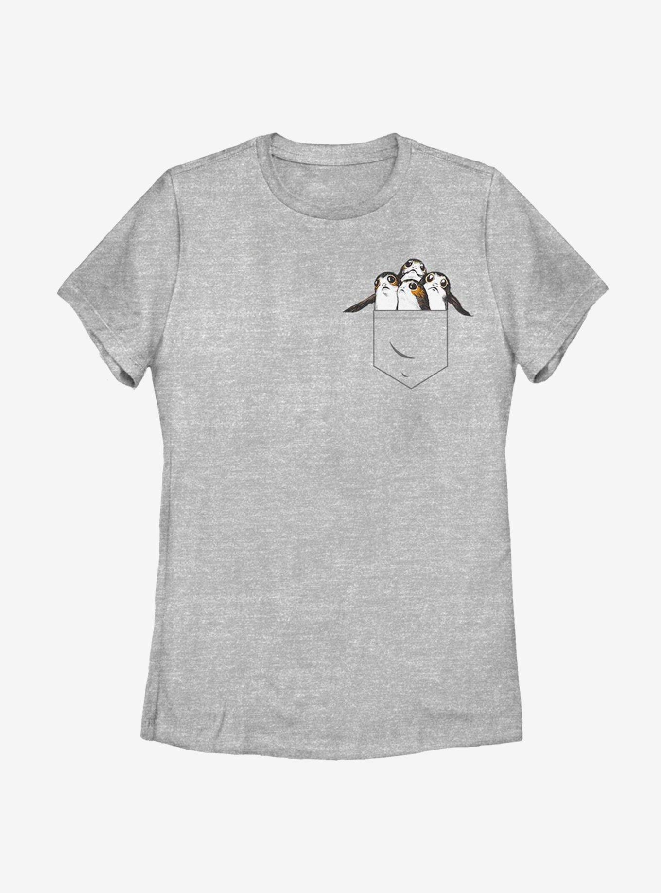 Star Wars Episode VIII: The Last Jedi Porgs In My Pocket Womens T-Shirt, , hi-res