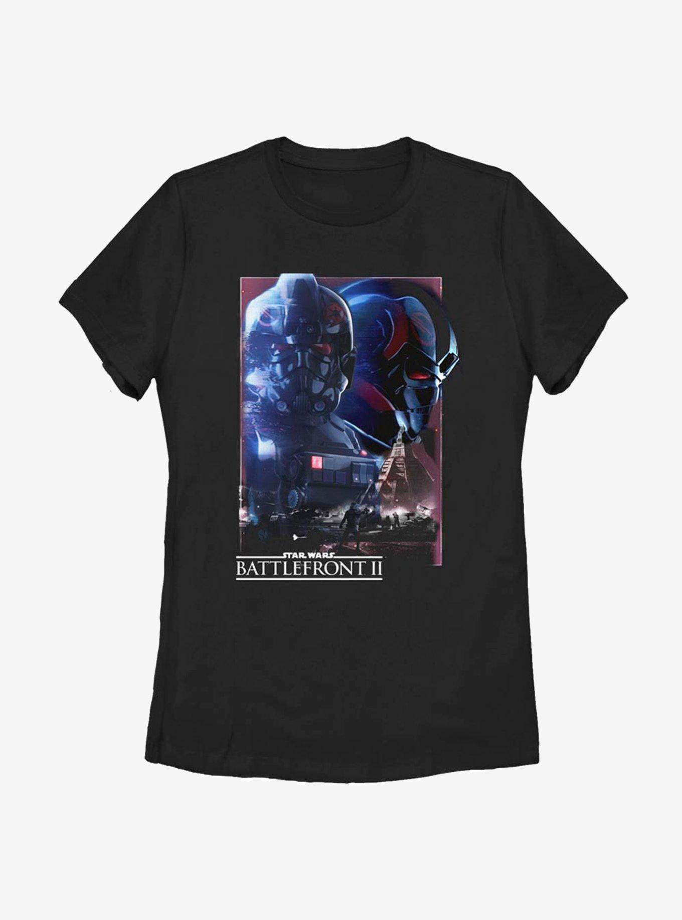 Star Wars Poster View Womens T-Shirt, BLACK, hi-res