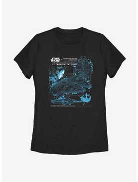 Star Wars Episode VIII: The Last Jedi The Falcon Womens T-Shirt, , hi-res