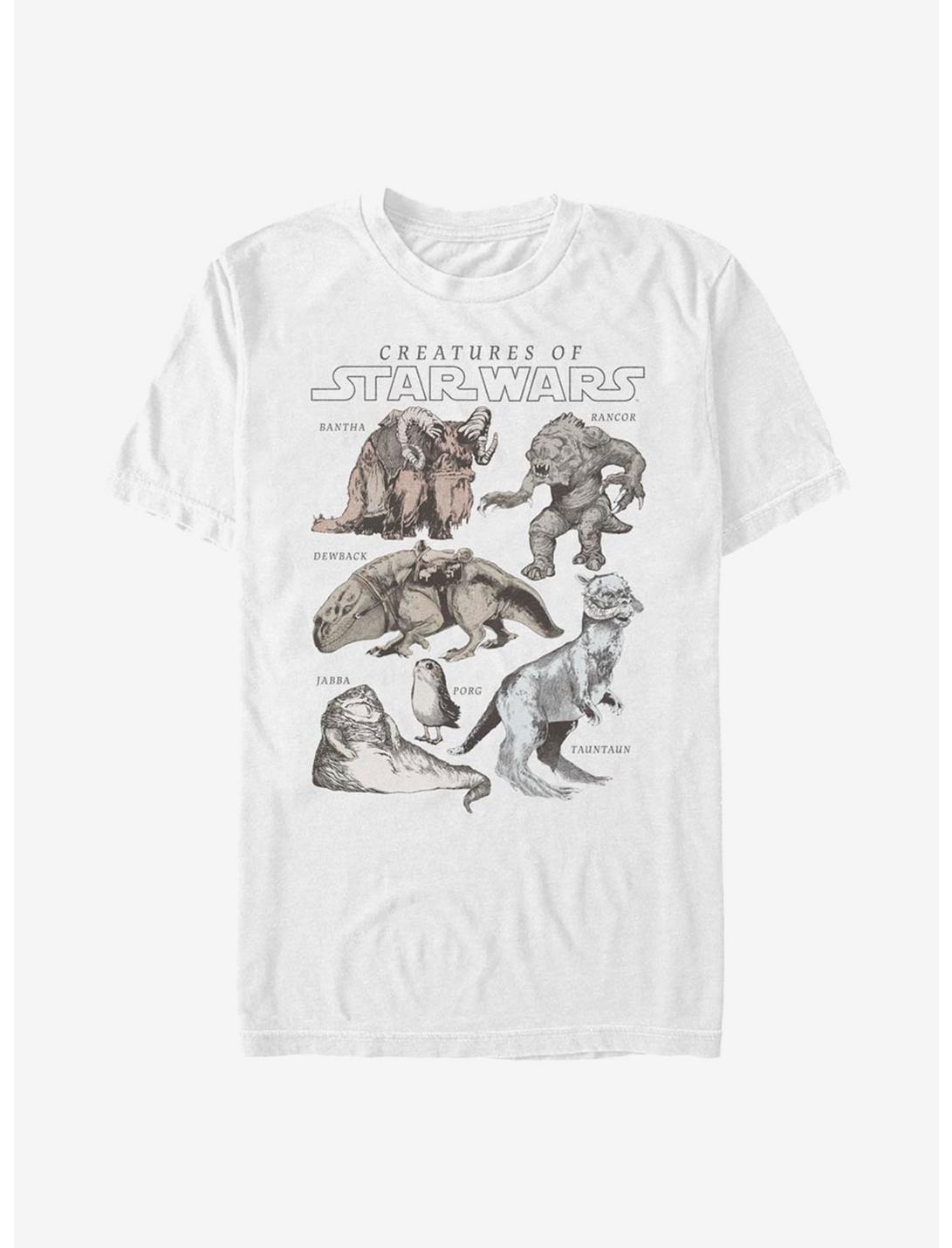 Star Wars Creatures T-Shirt, WHITE, hi-res