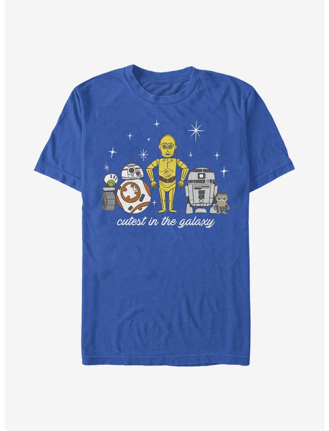 Star Wars Cute Group T-Shirt, ROYAL, hi-res