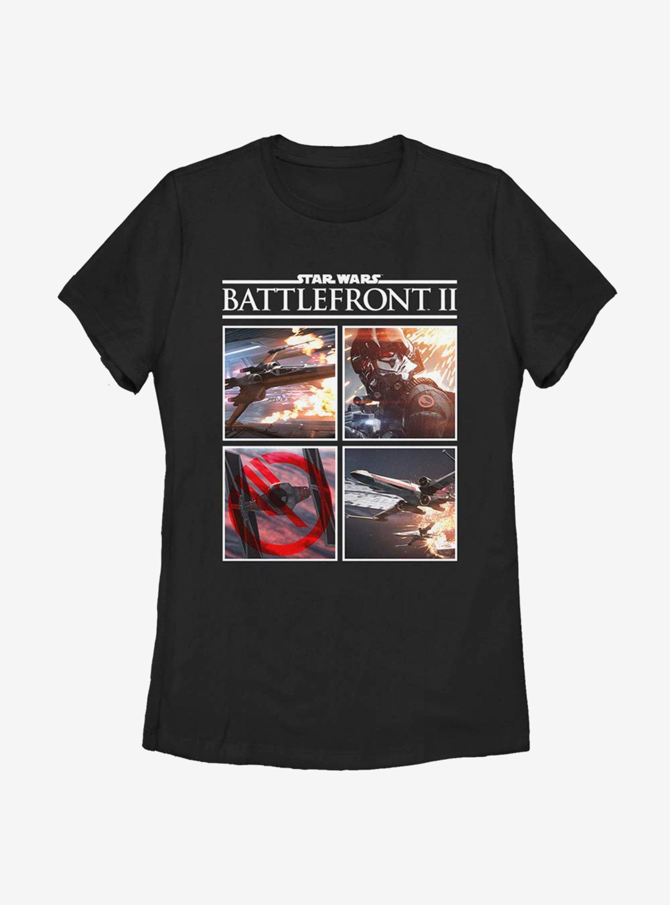 Star Wars War Panels Womens T-Shirt, , hi-res