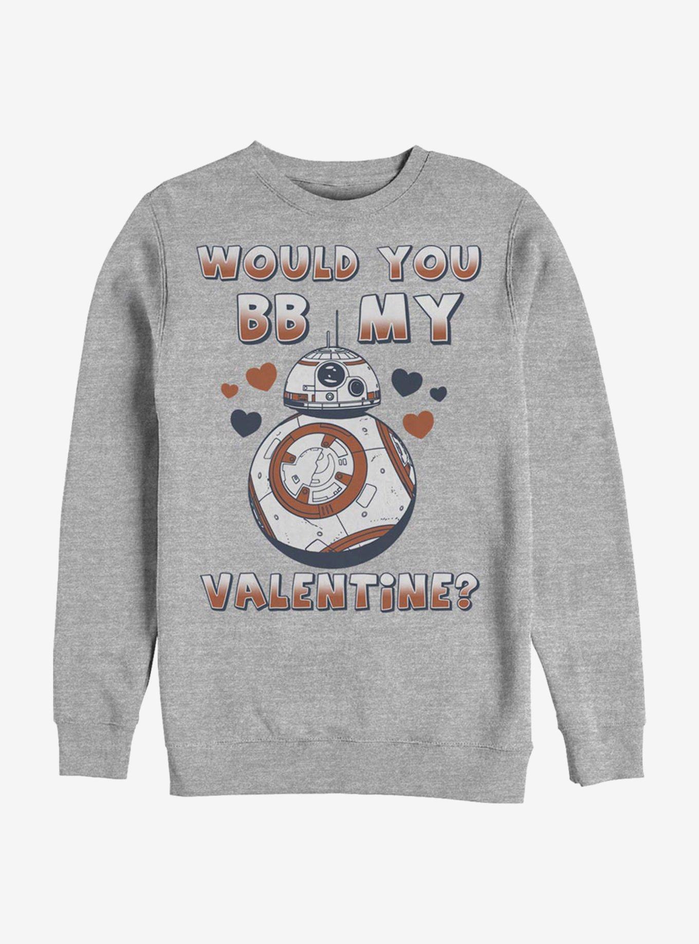 Star Wars BB-8 My Valentine Sweatshirt, ATH HTR, hi-res