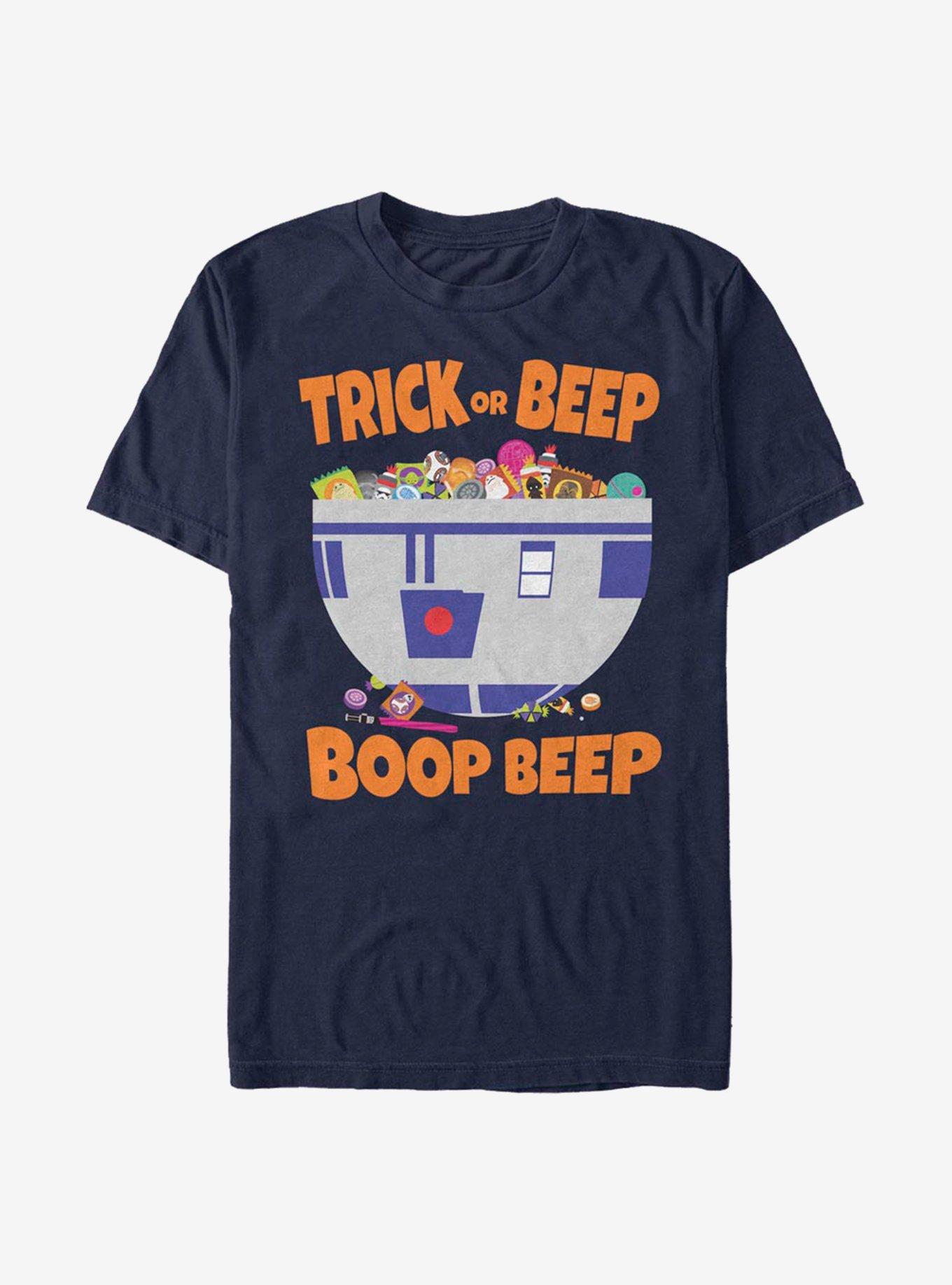 Star Wars Trick Or Beep T-Shirt, NAVY, hi-res