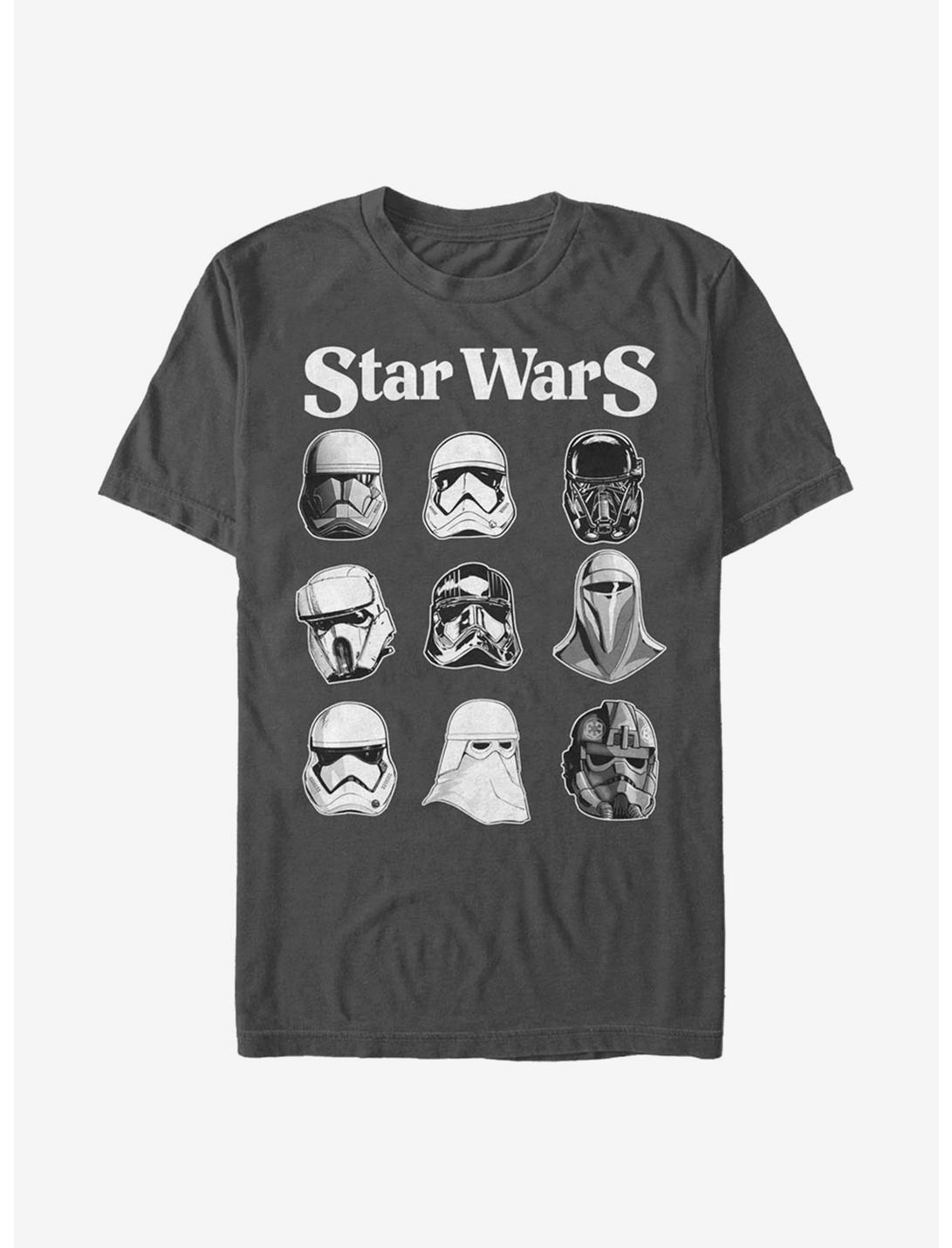 Star Wars Trooper Helms T-Shirt, CHARCOAL, hi-res