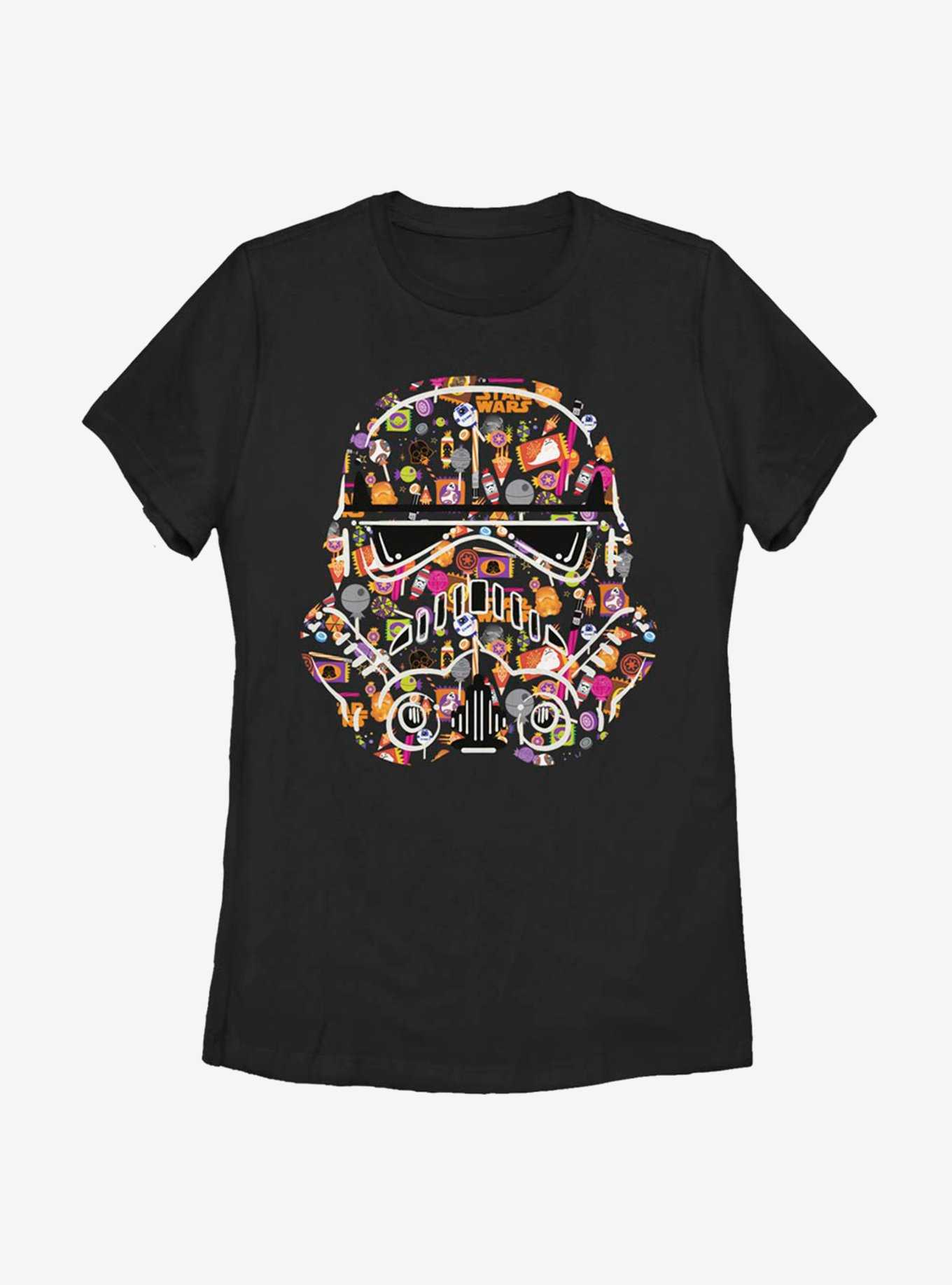Star Wars Candy Trooper Face Womens T-Shirt, , hi-res