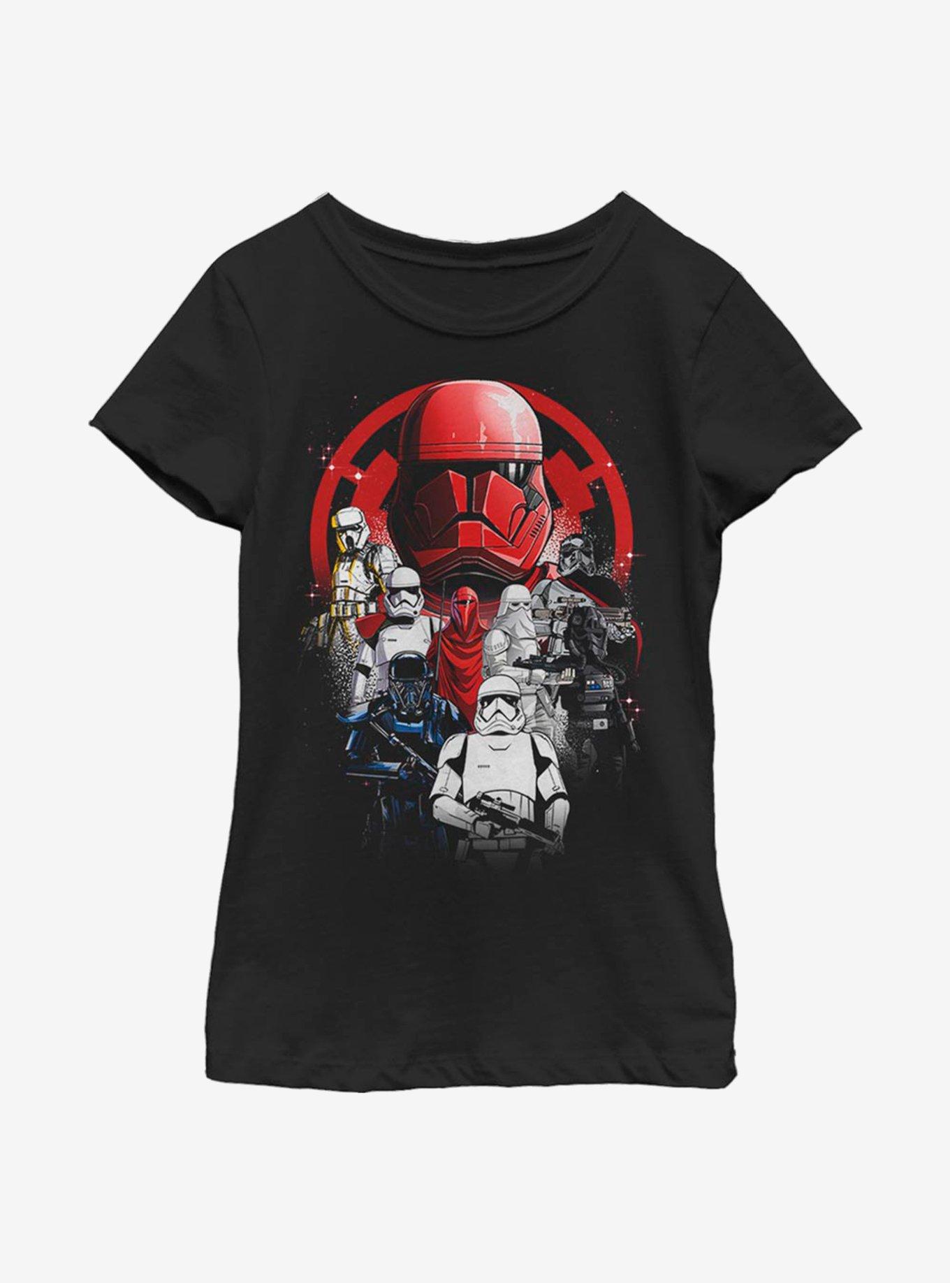 Star Wars Troops Poster Youth Girls T-Shirt, , hi-res