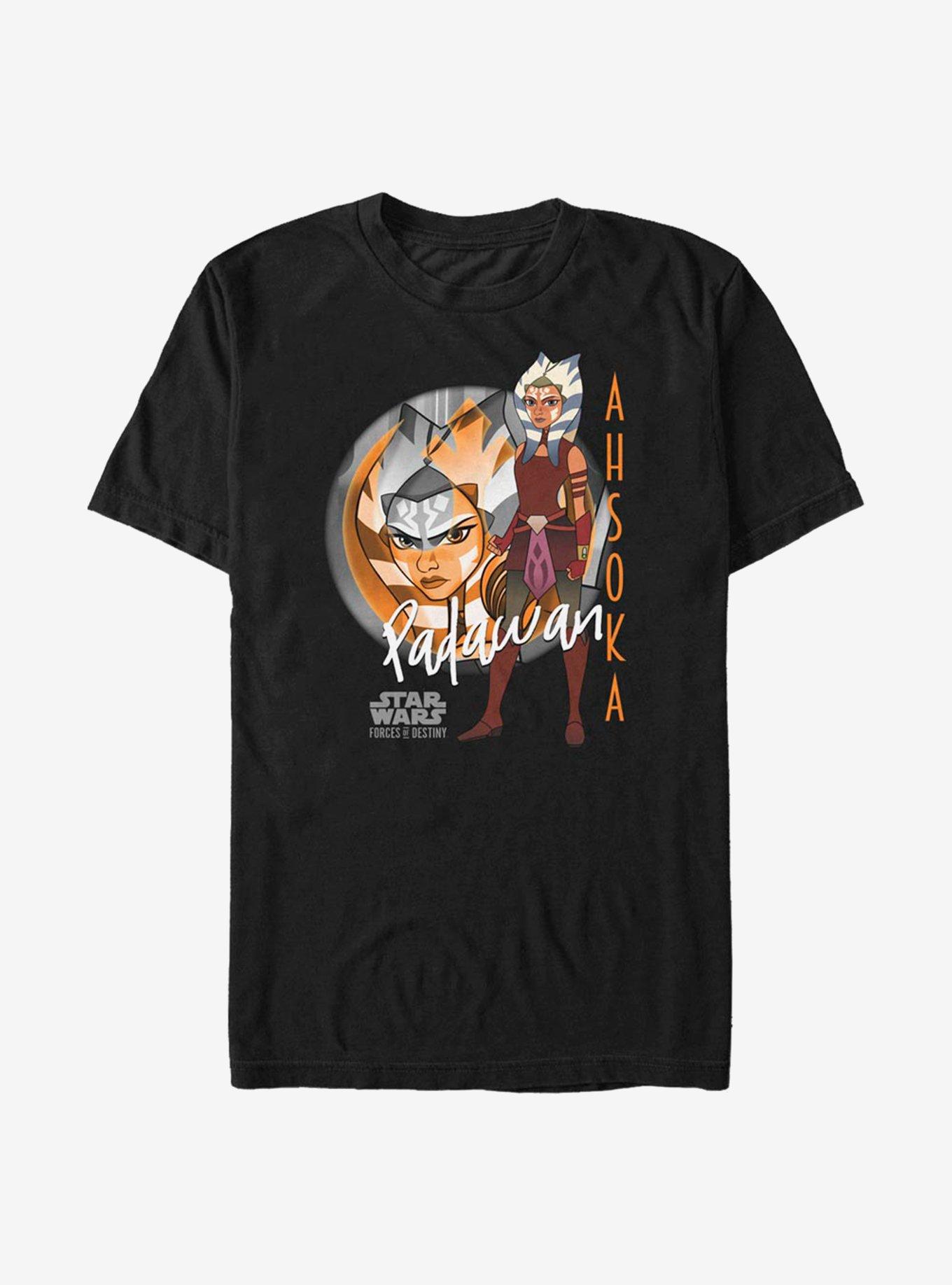 Star Wars: Forces Of Destiny Ahsoka Gaze T-Shirt, BLACK, hi-res