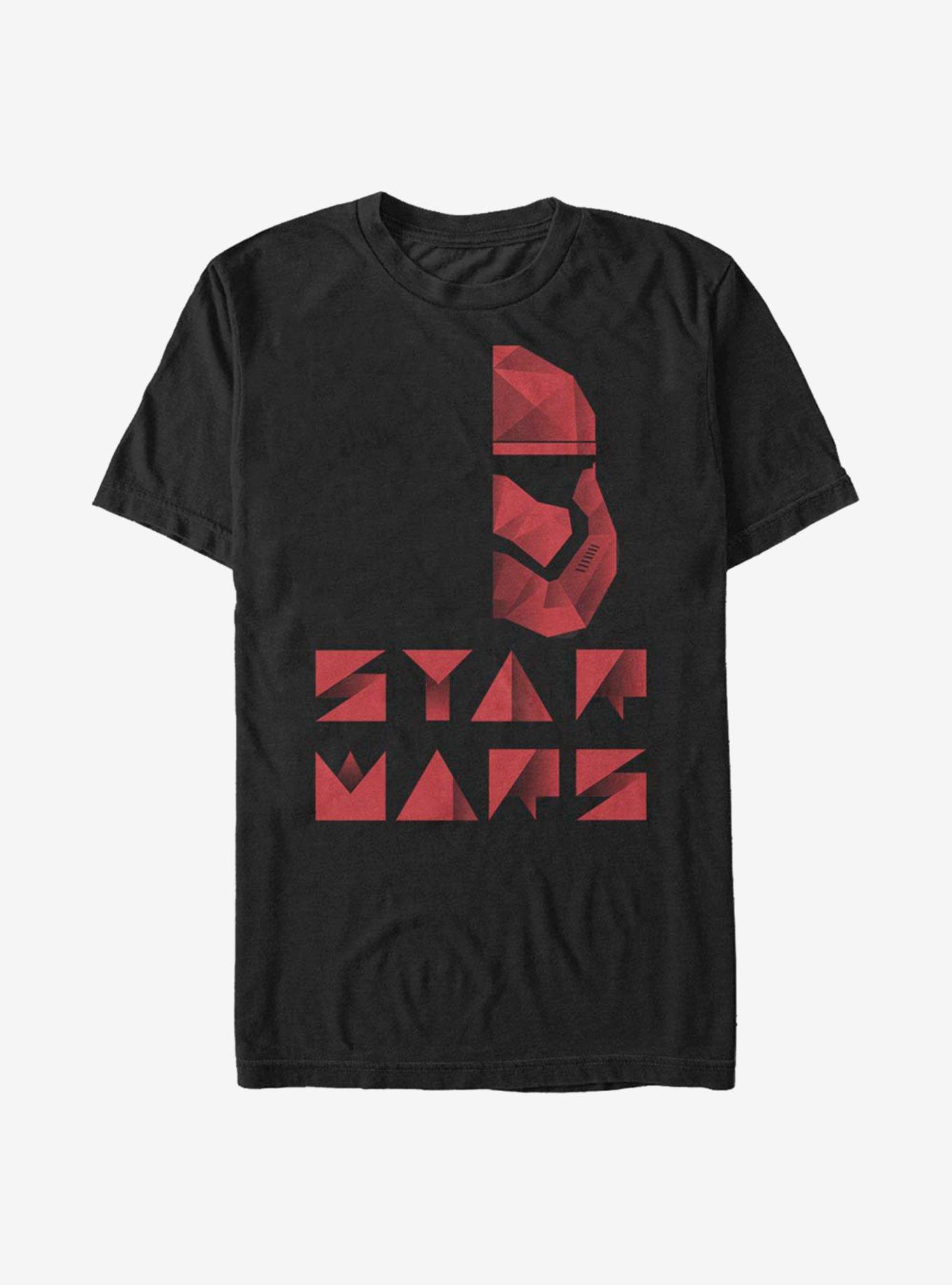 Star Wars Episode VIII: The Last Jedi Abstract Wars T-Shirt, BLACK, hi-res