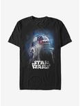 Star Wars Episode VIII: The Last Jedi R2-D2 Force T-Shirt, BLACK, hi-res
