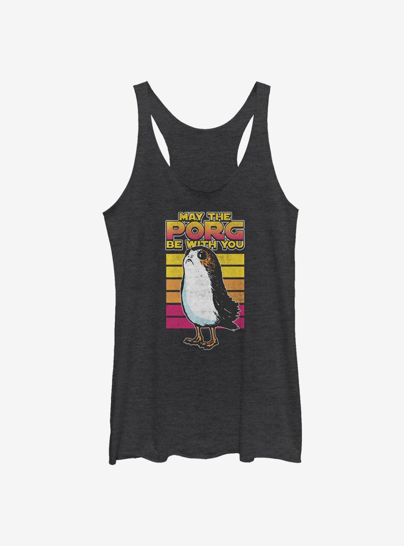 Star Wars Episode VIII: The Last Jedi Retro Porg Big Halftones Womens Tank Top, , hi-res
