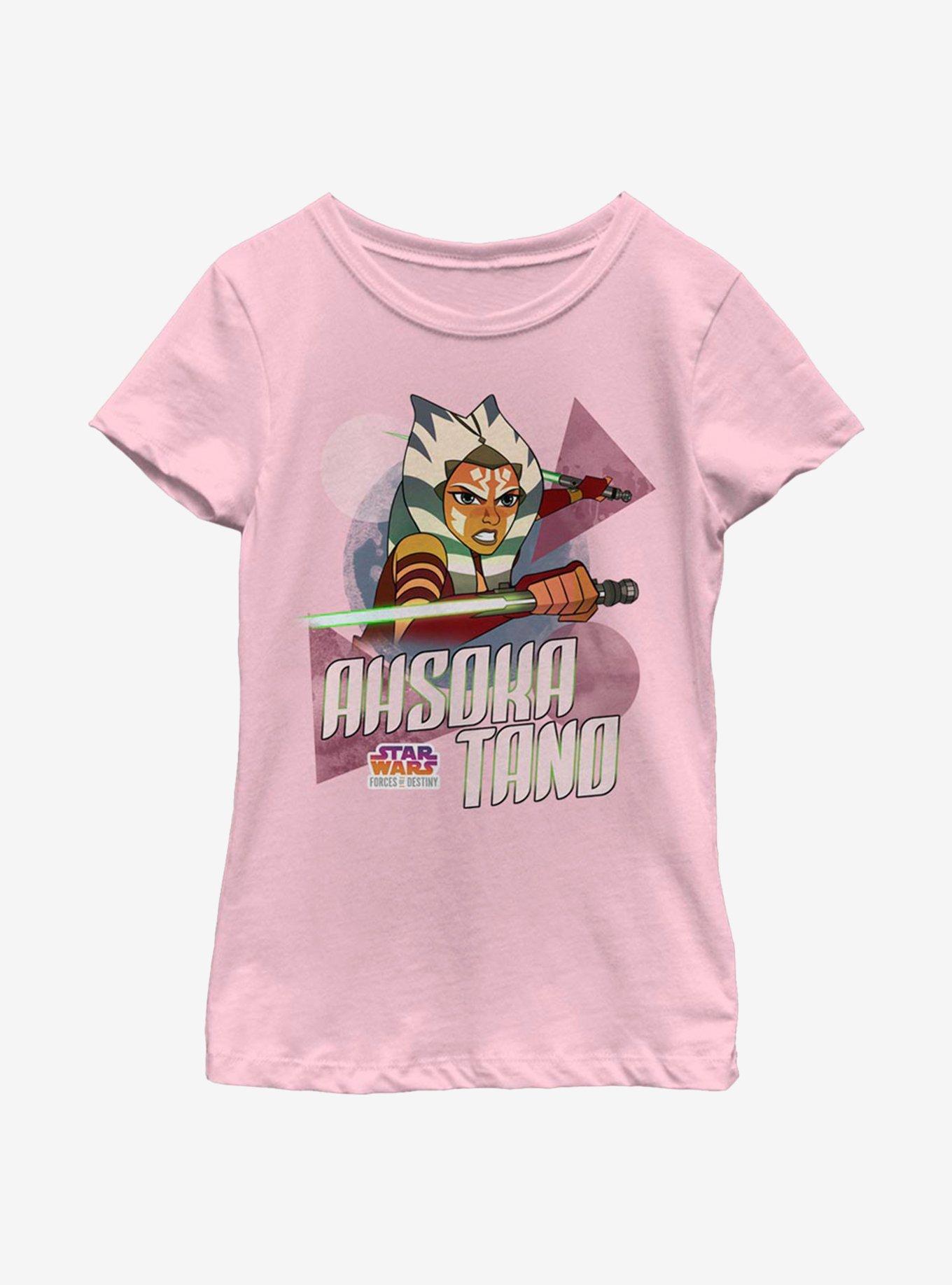 Star Wars: Forces Of Destiny Ahsoka Poise Youth Girls T-Shirt, , hi-res