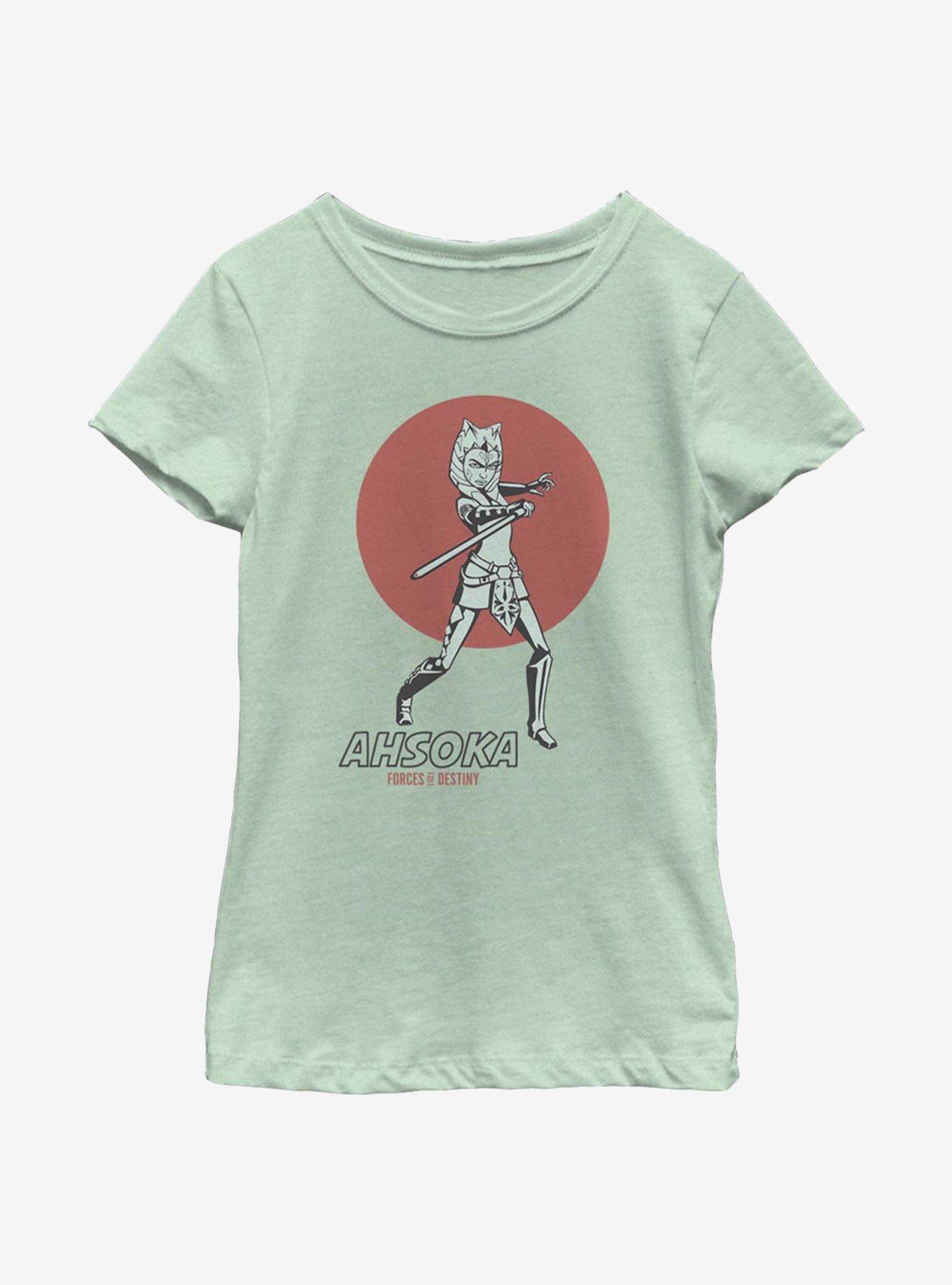Star Wars: Forces Of Destiny Ahsoka Sunset Youth Girls T-Shirt, , hi-res