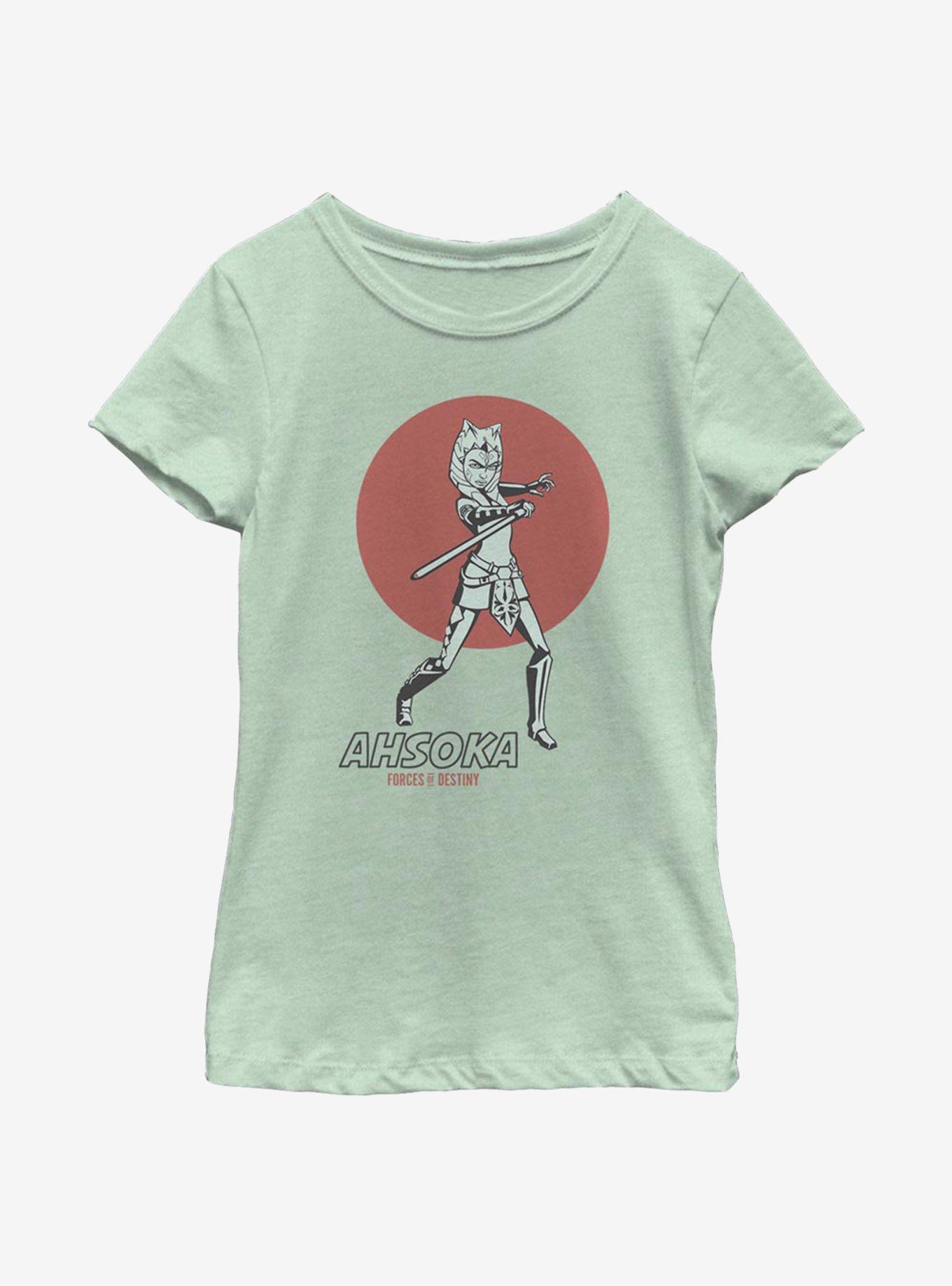 Star Wars: Forces Of Destiny Ahsoka Sunset Youth Girls T-Shirt, , hi-res