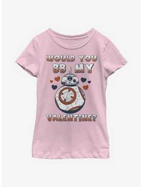 Star Wars BB-8 My Valentine Youth Girls T-Shirt, , hi-res