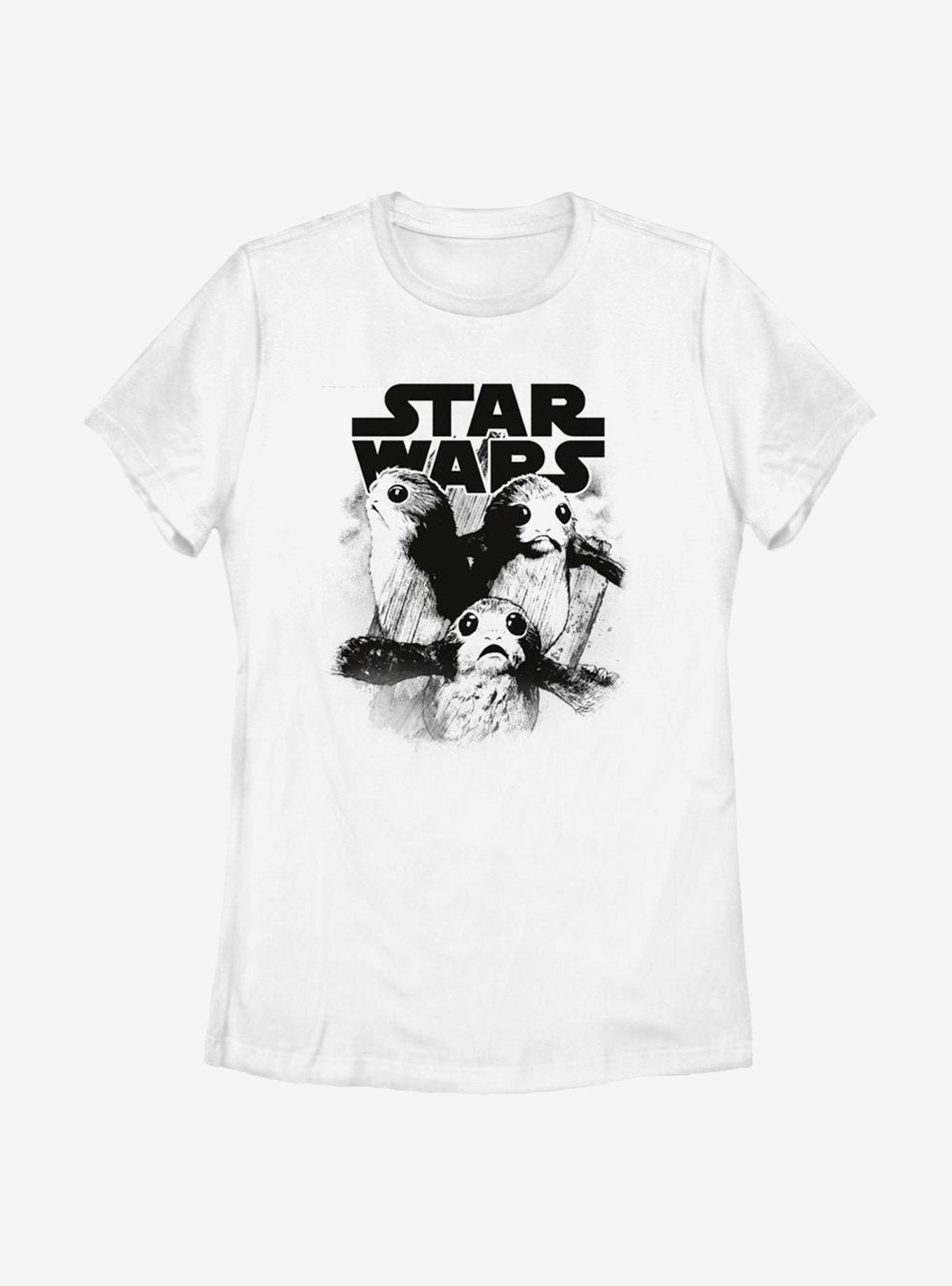 Star Wars Episode VIII: The Last Jedi Painted Prog Womens T-Shirt, WHITE, hi-res