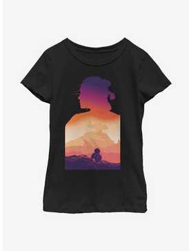 Star Wars: Forces Of Destiny Rey Gradient Youth Girls T-Shirt, , hi-res