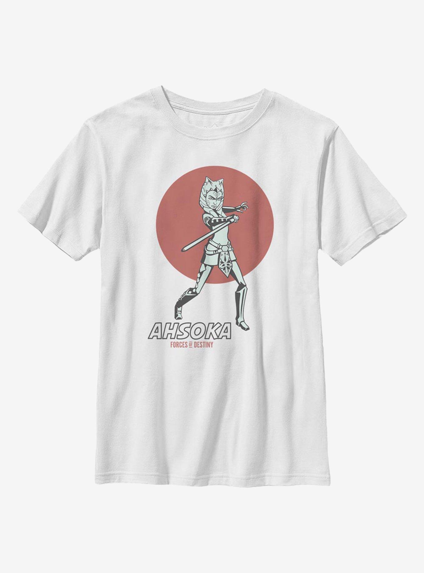 Star Wars: Forces Of Destiny Ahsoka Sunset Youth T-Shirt, , hi-res