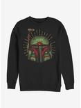 Star Wars Boba Sugar Skull Sweatshirt, BLACK, hi-res